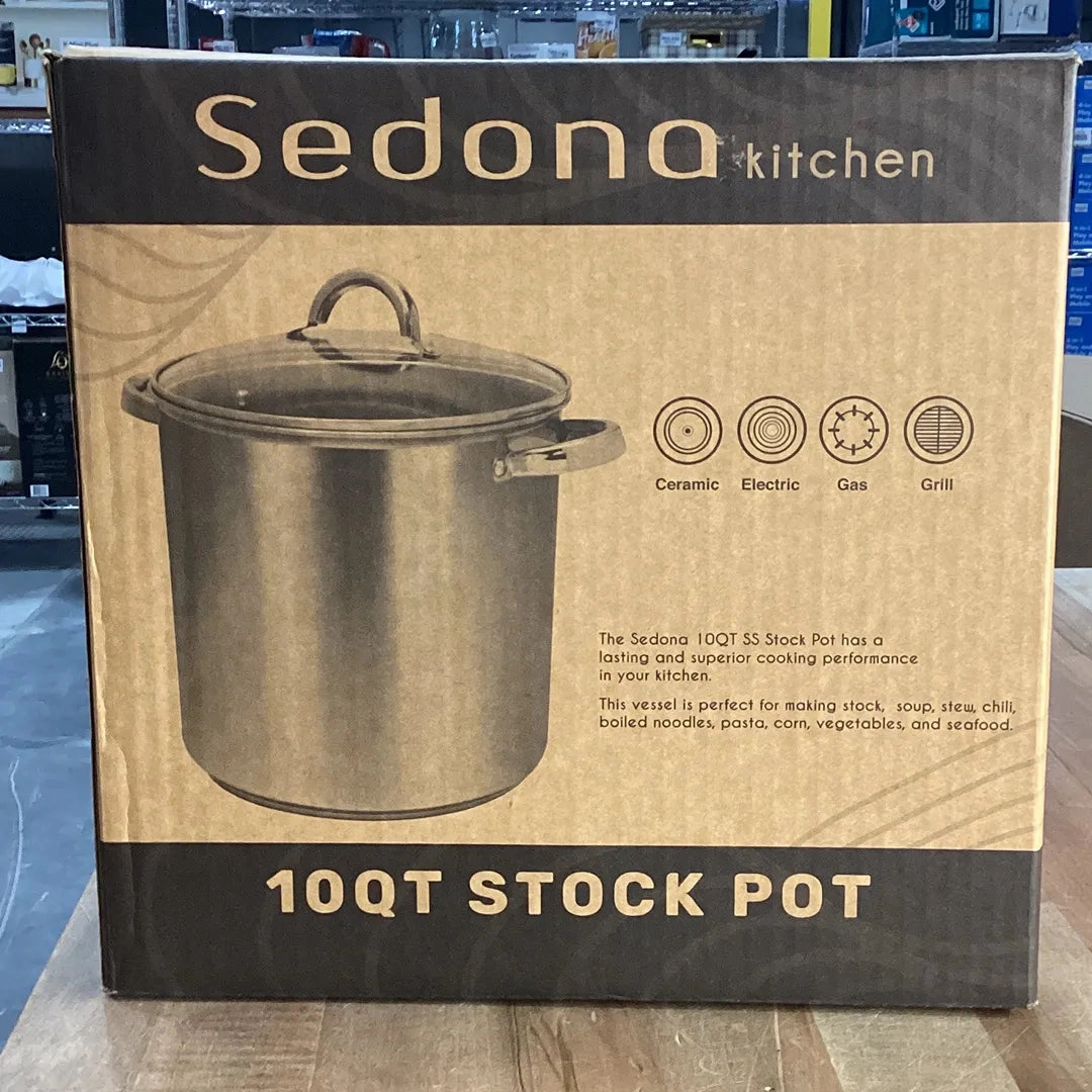 10-Qt. Stainless Steel Stockpot