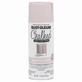 12 OZ Chalked Paint Ultra Matte Spray Paint - Blush Pink