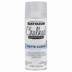 12 OZ Chalked Paint Ultra Matte Spray Paint - Matte Clear