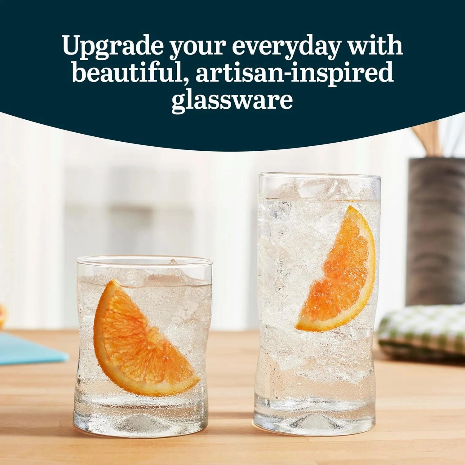 16-Piece Tumbler and Rocks Glass Set