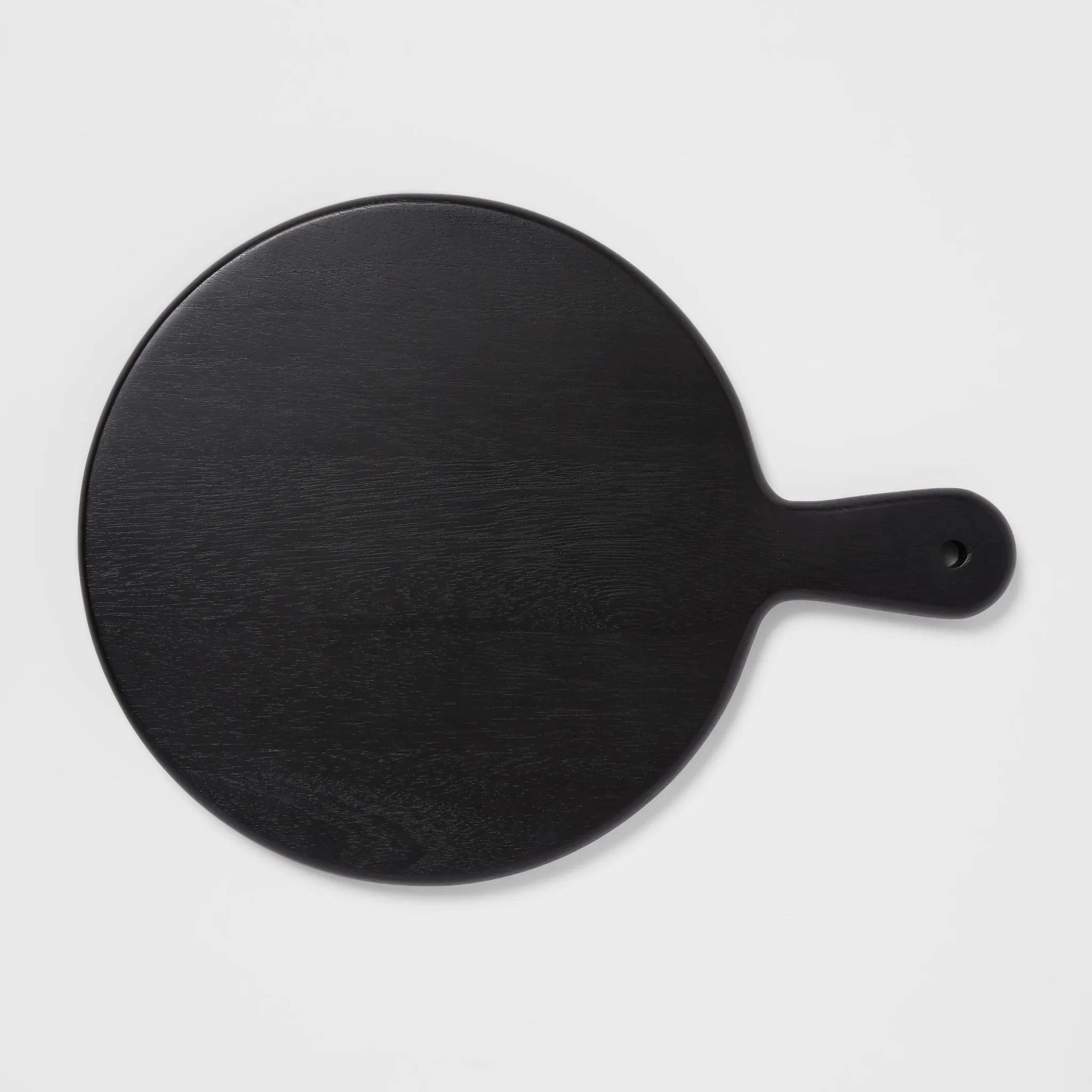 16" x 12" Acacia Modern Serving Board Black