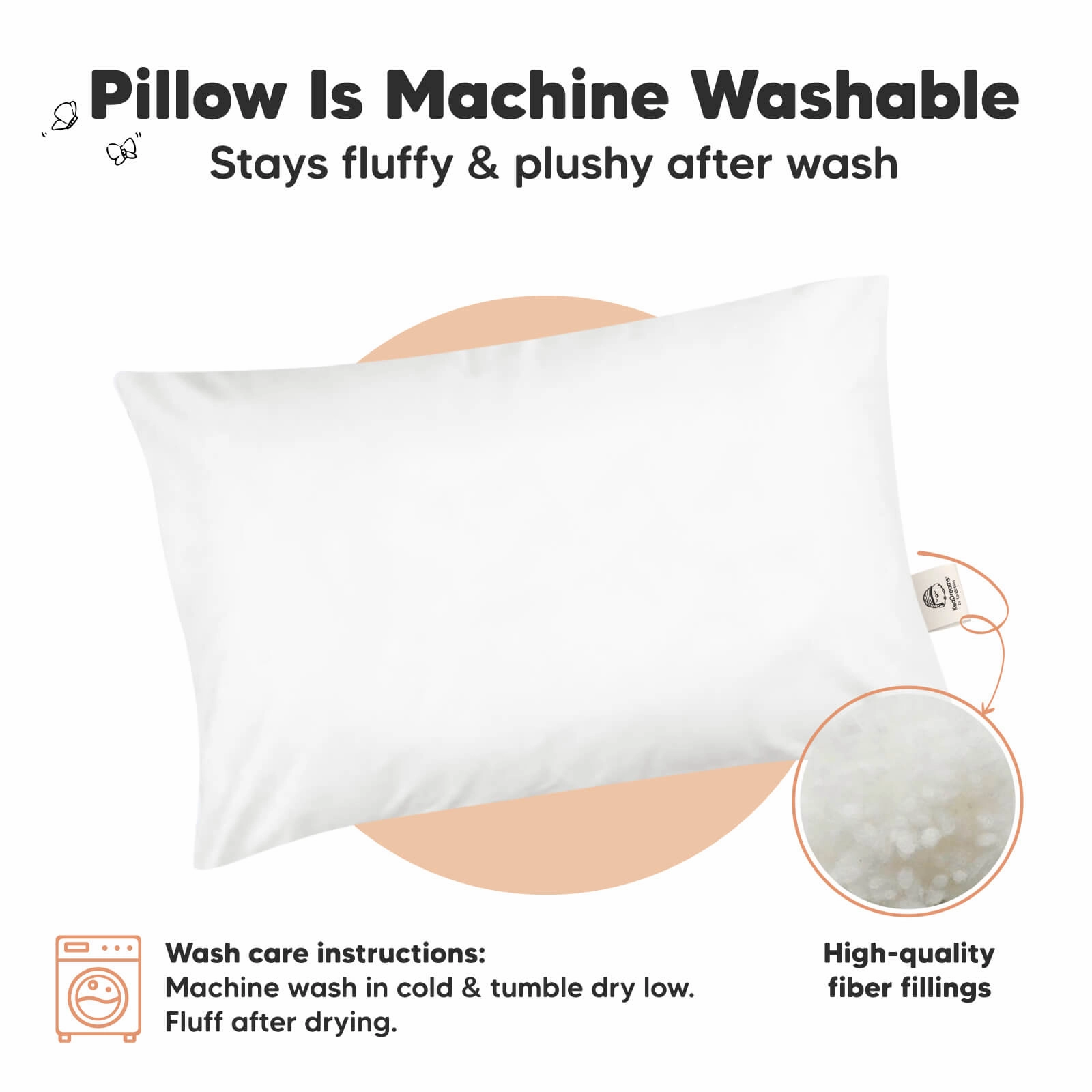 1-Pack Toddler Pillow
