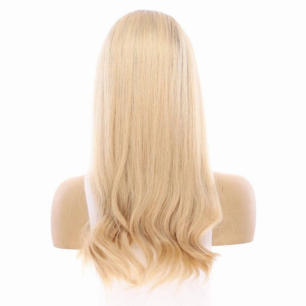 22" Princess Silk Top Wig Golden Blonde