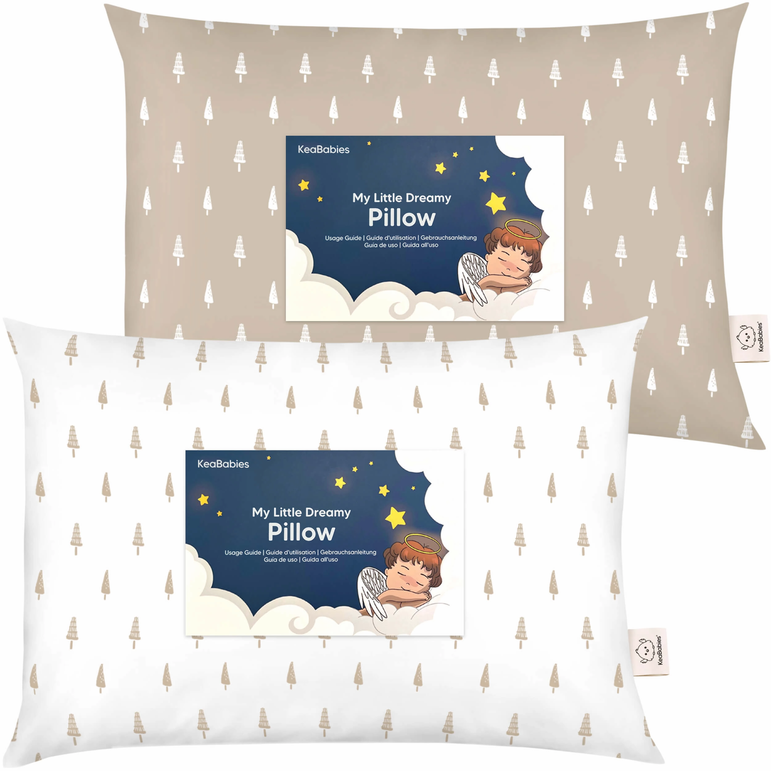 2-Pack Toddler Pillows