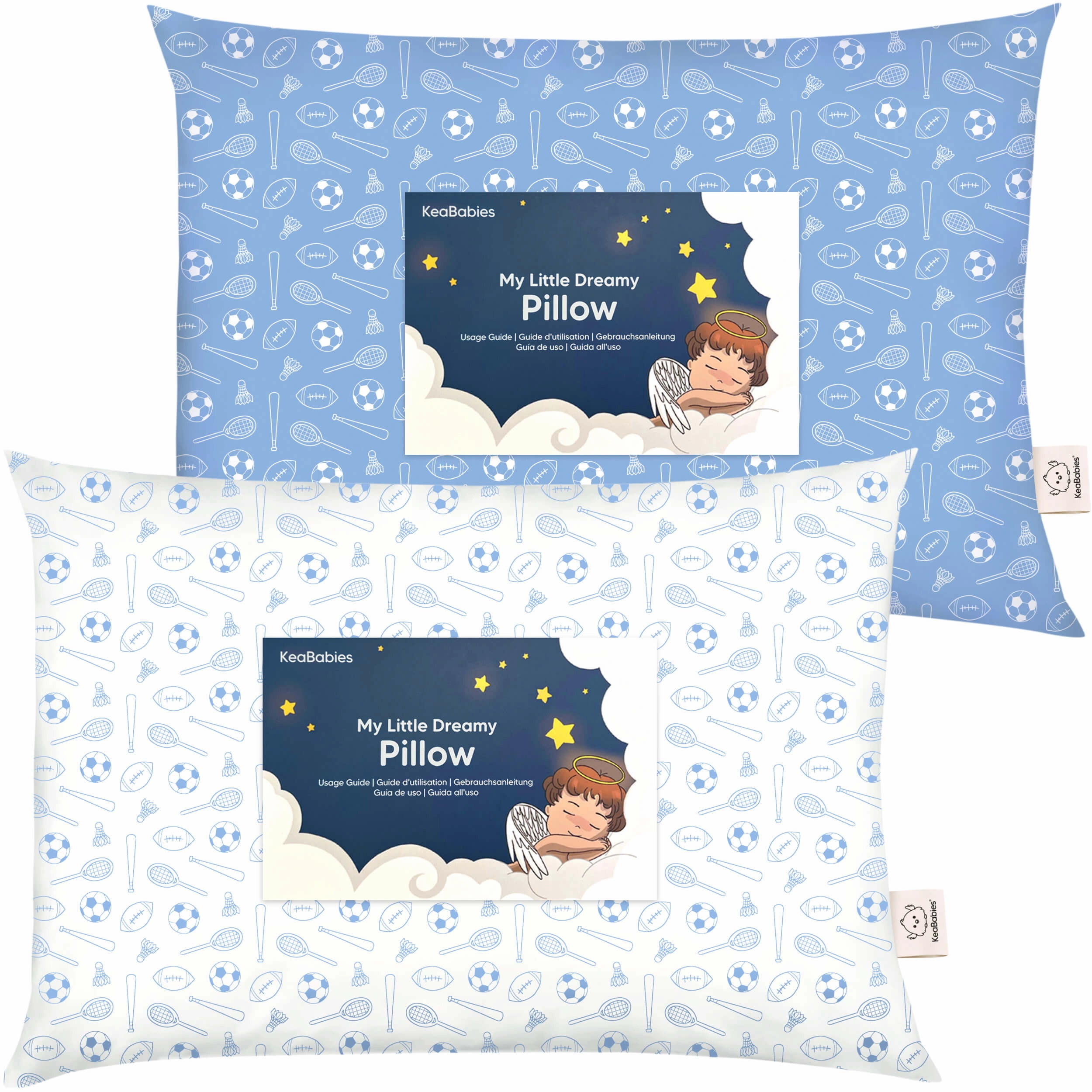 2-Pack Toddler Pillows