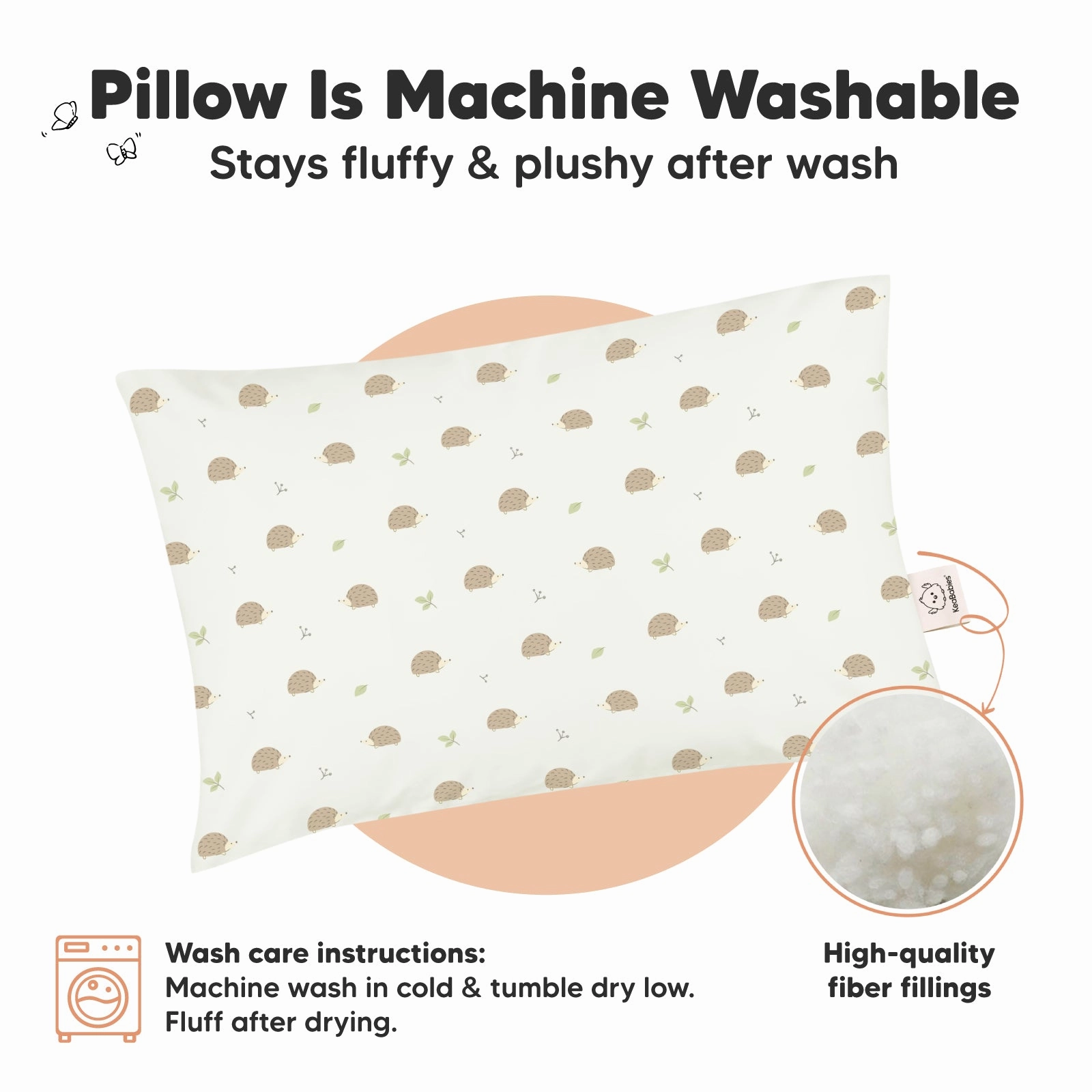 2-Pack Toddler Pillows (Nibbles/Bruce)