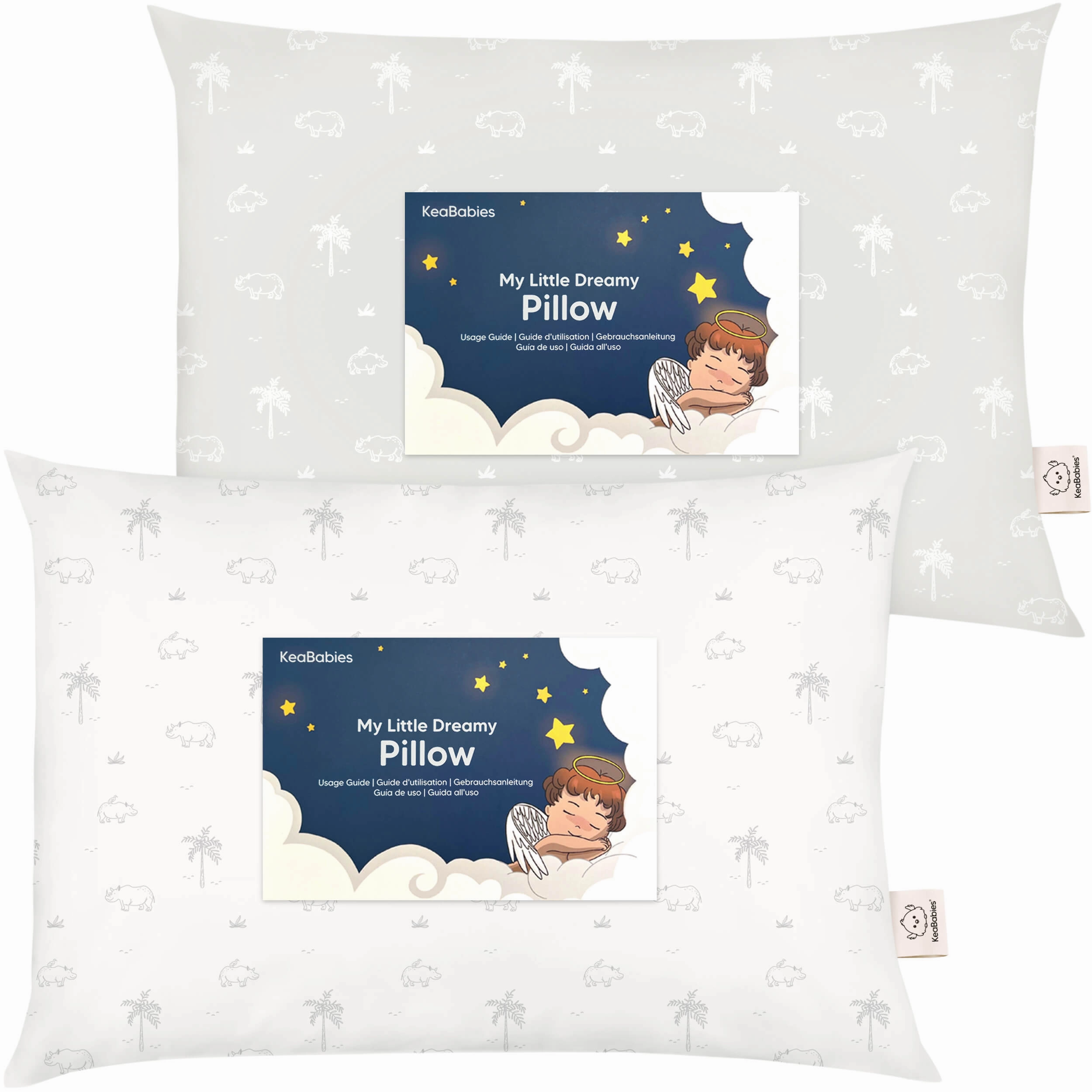 2-Pack Toddler Pillows