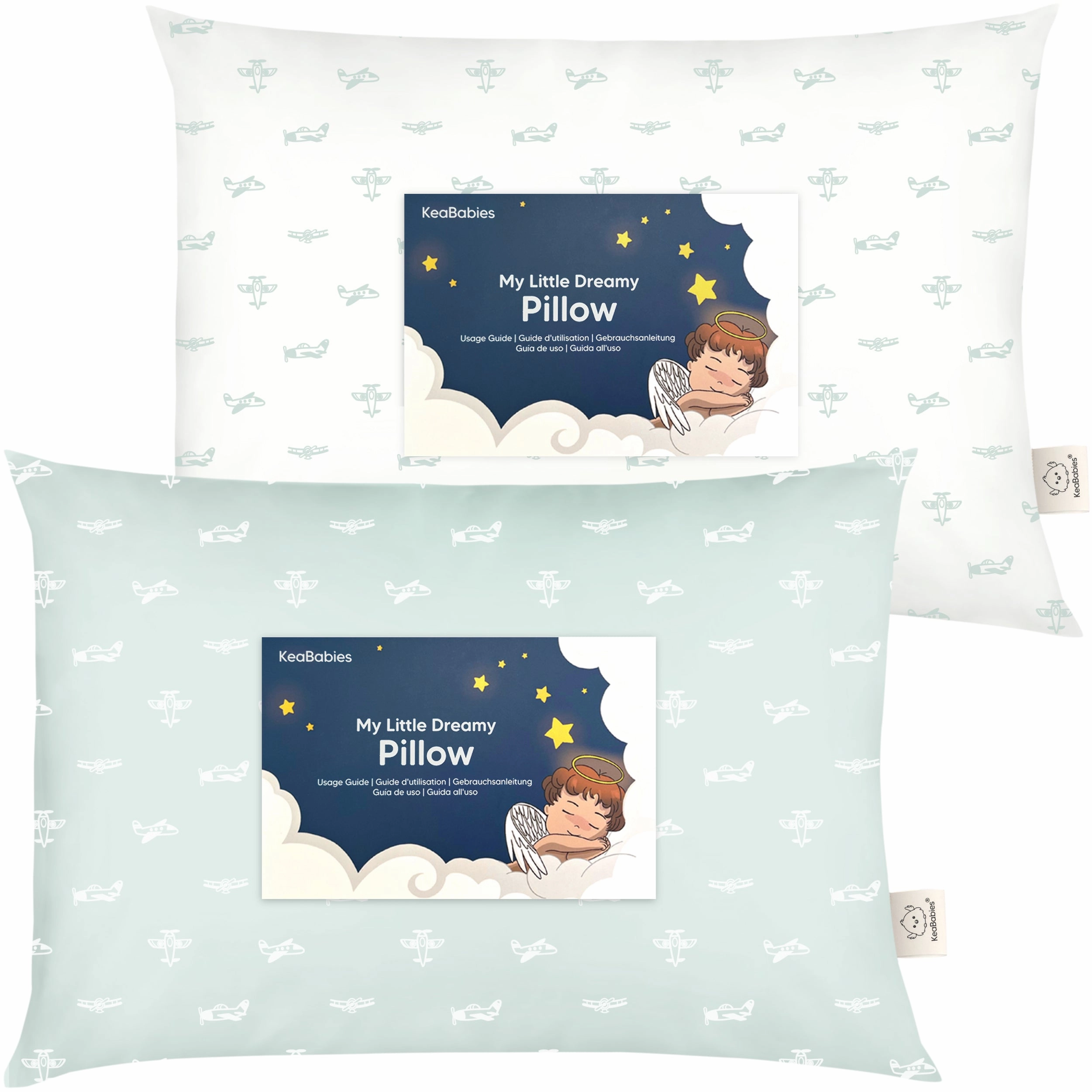 2-Pack Toddler Pillows