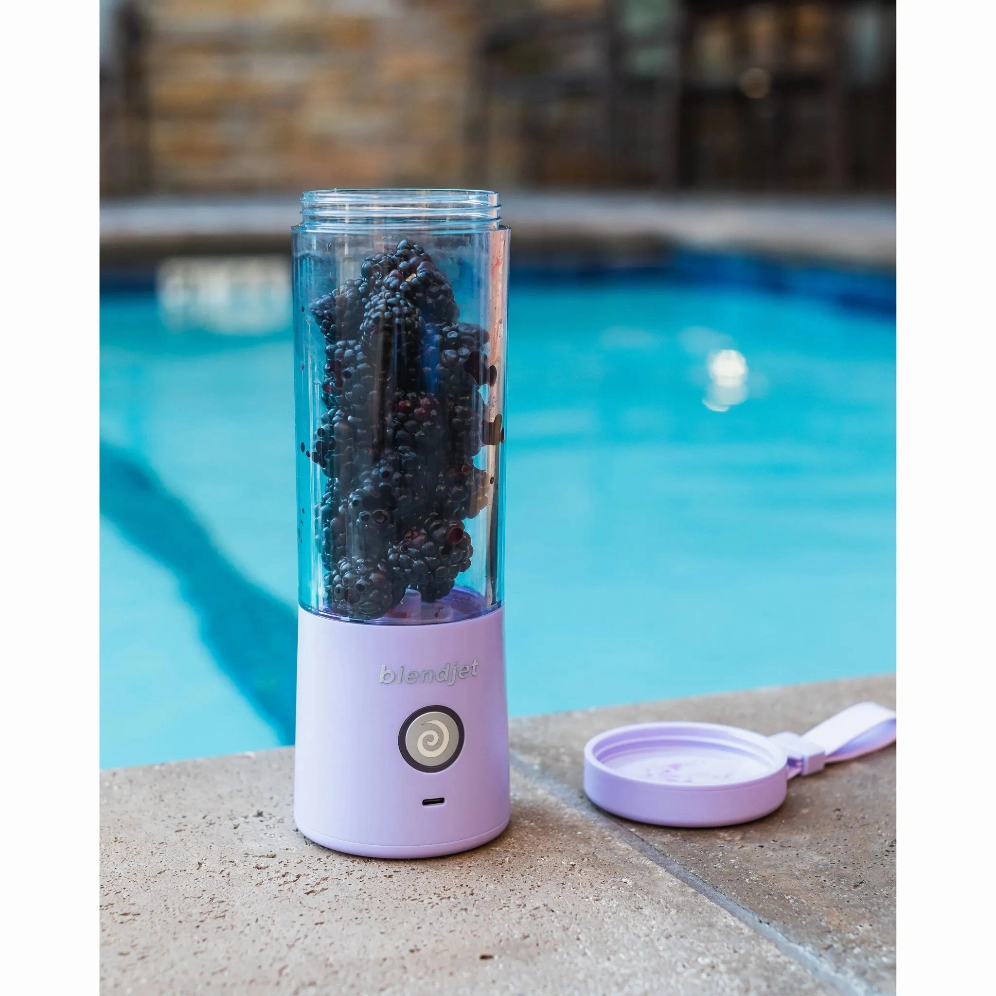 2 Portable Blender Lavender: Single Serving, 16oz Capacity