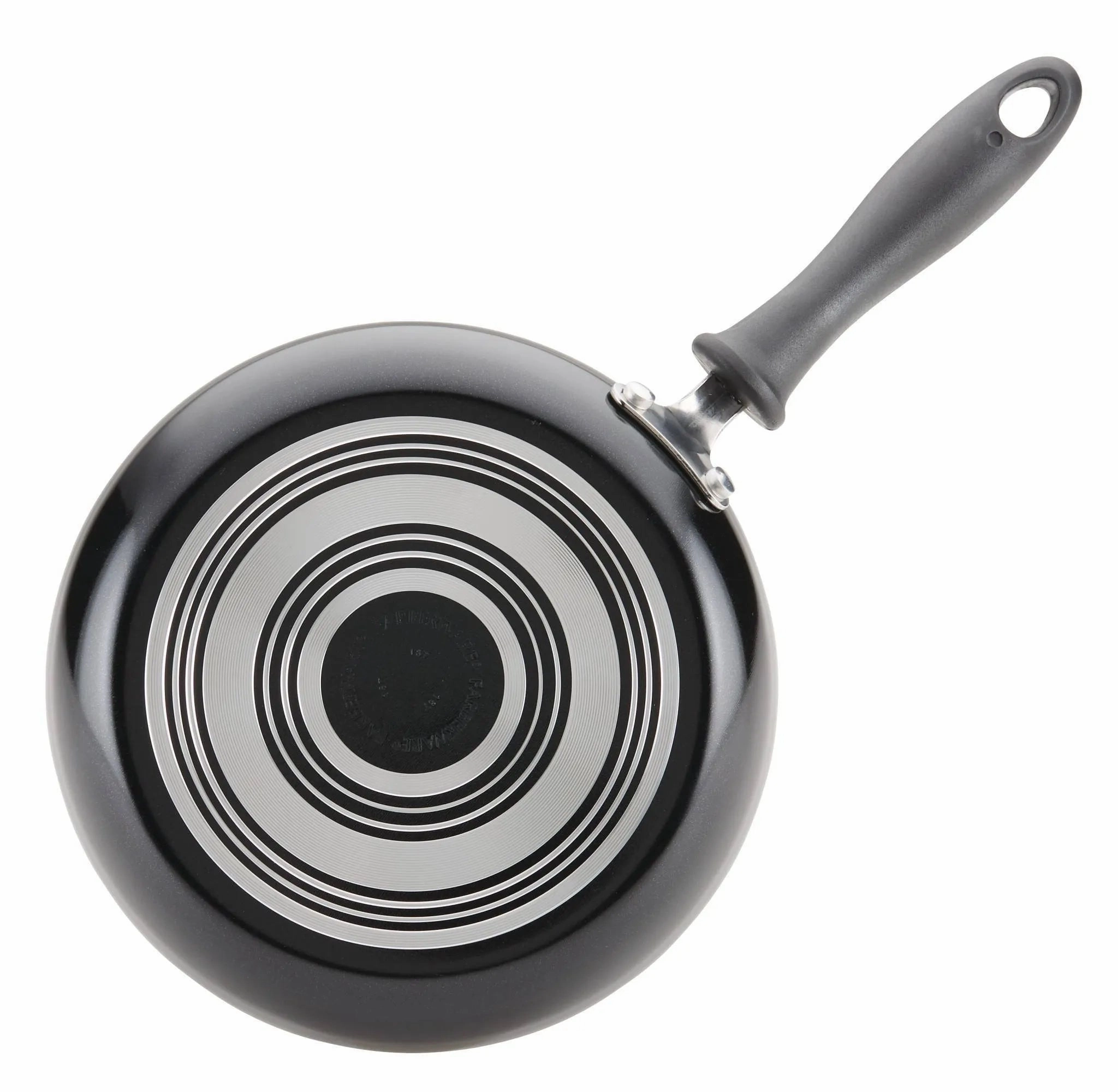 3pc Nonstick Aluminum Reliance Skillet and Griddle Cookware Set Black: Even-Heating Pan Set, Dishwasher-Safe