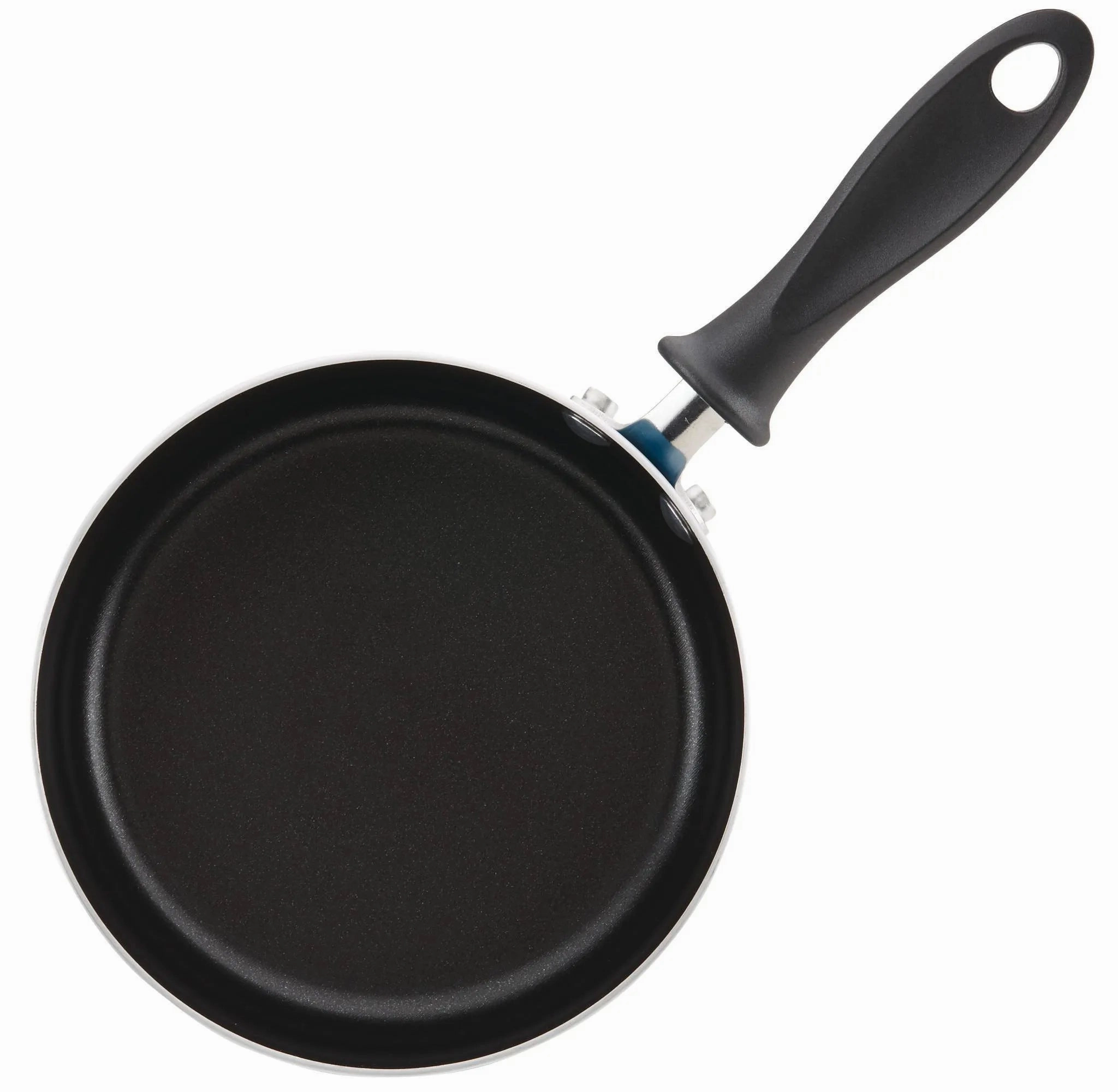 3pc Nonstick Aluminum Reliance Skillet and Griddle Cookware Set Black: Even-Heating Pan Set, Dishwasher-Safe (see Description)