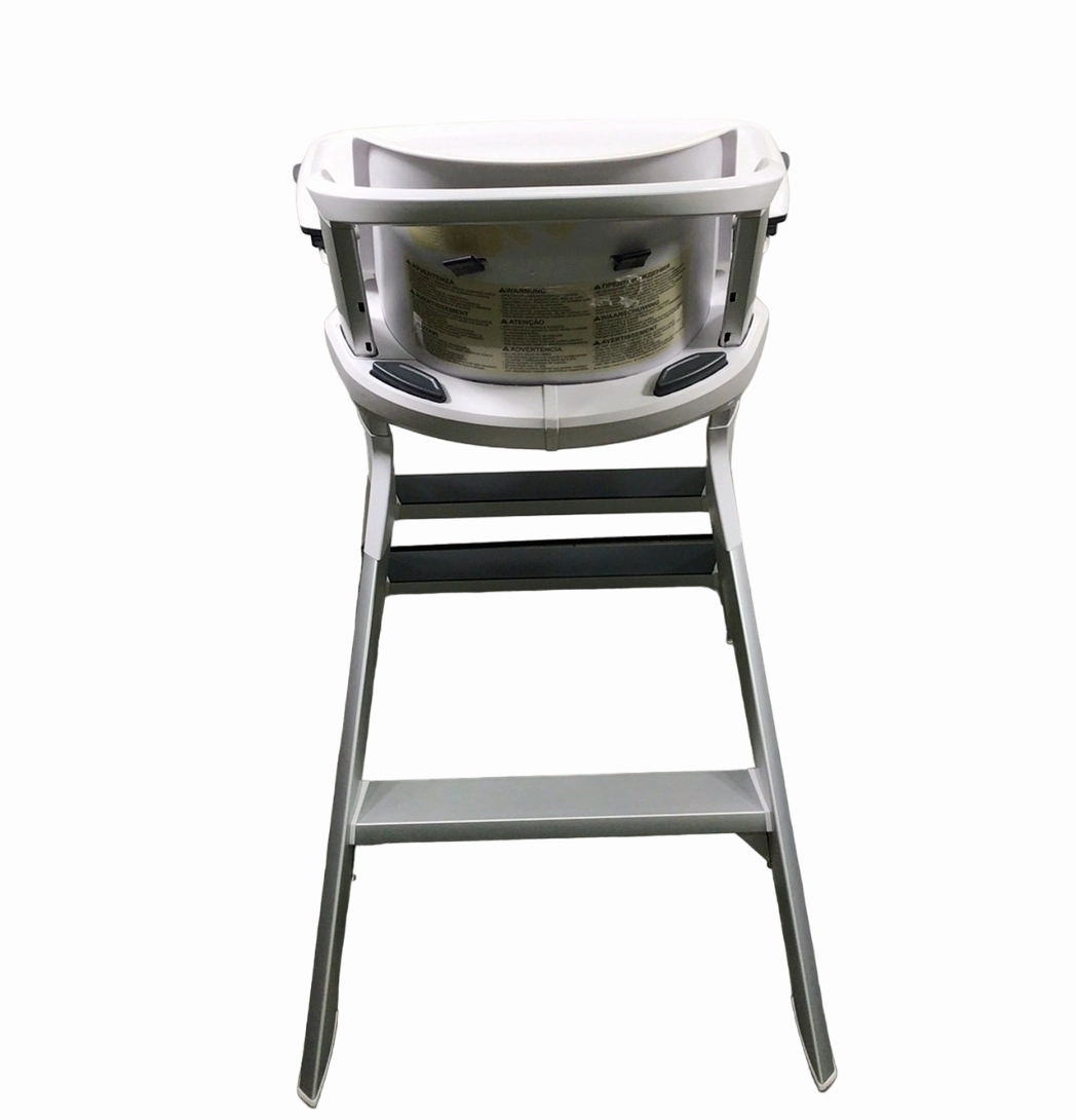 4moms High Chair, White and Grey