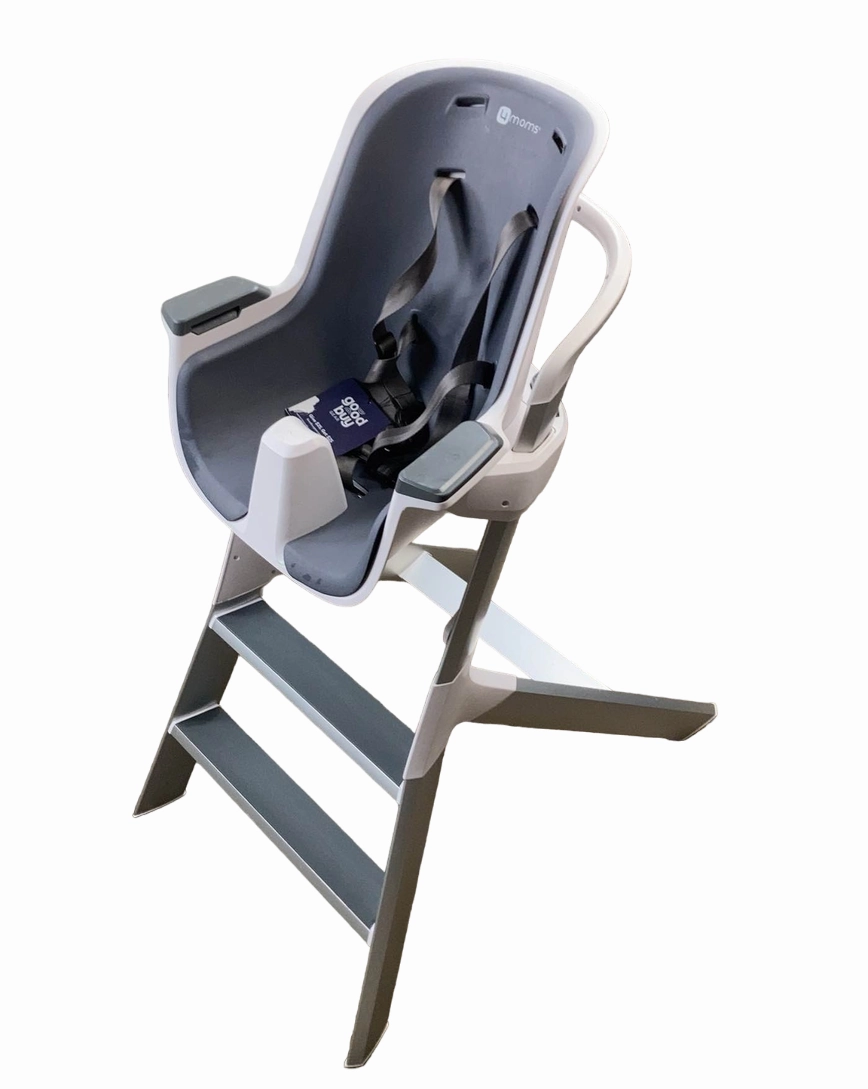 4moms High Chair, White and Grey