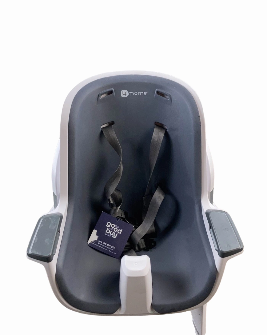 4moms High Chair, White and Grey