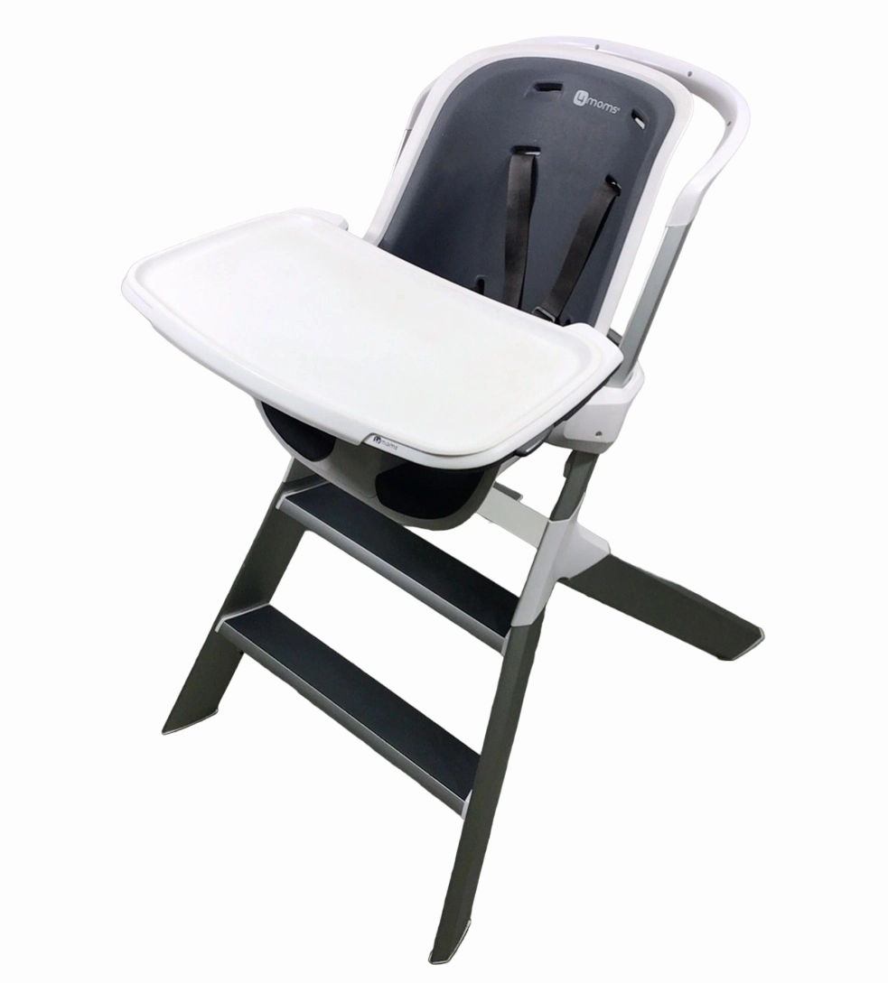 4moms High Chair, White and Grey