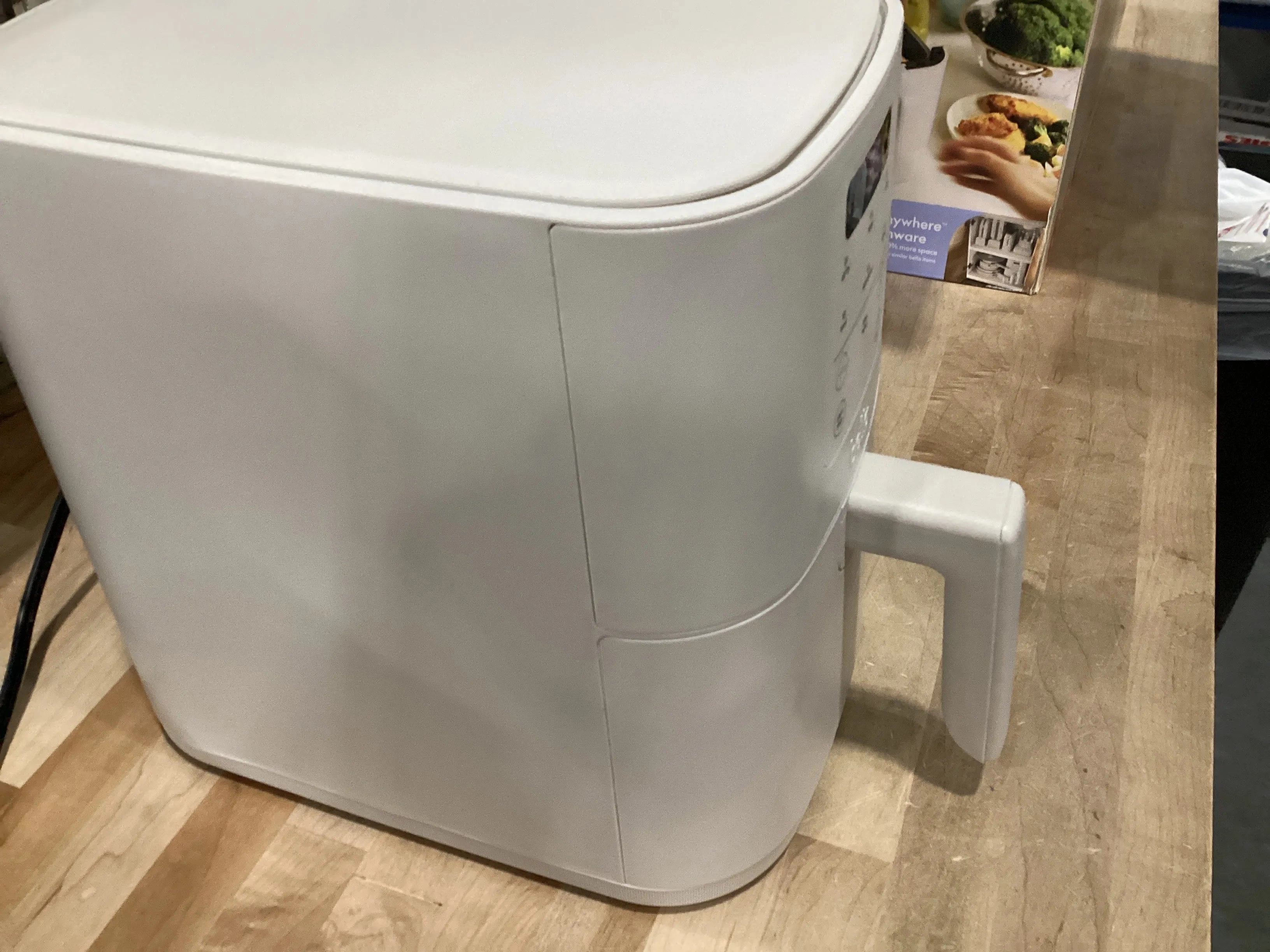 4qt Slim Air Fryer - Oatmilk (See Description)