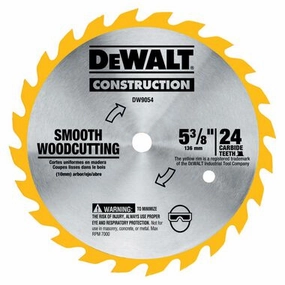 5-3/8 IN. 24-Tooth Tungsten Carbide Circular Saw Blade
