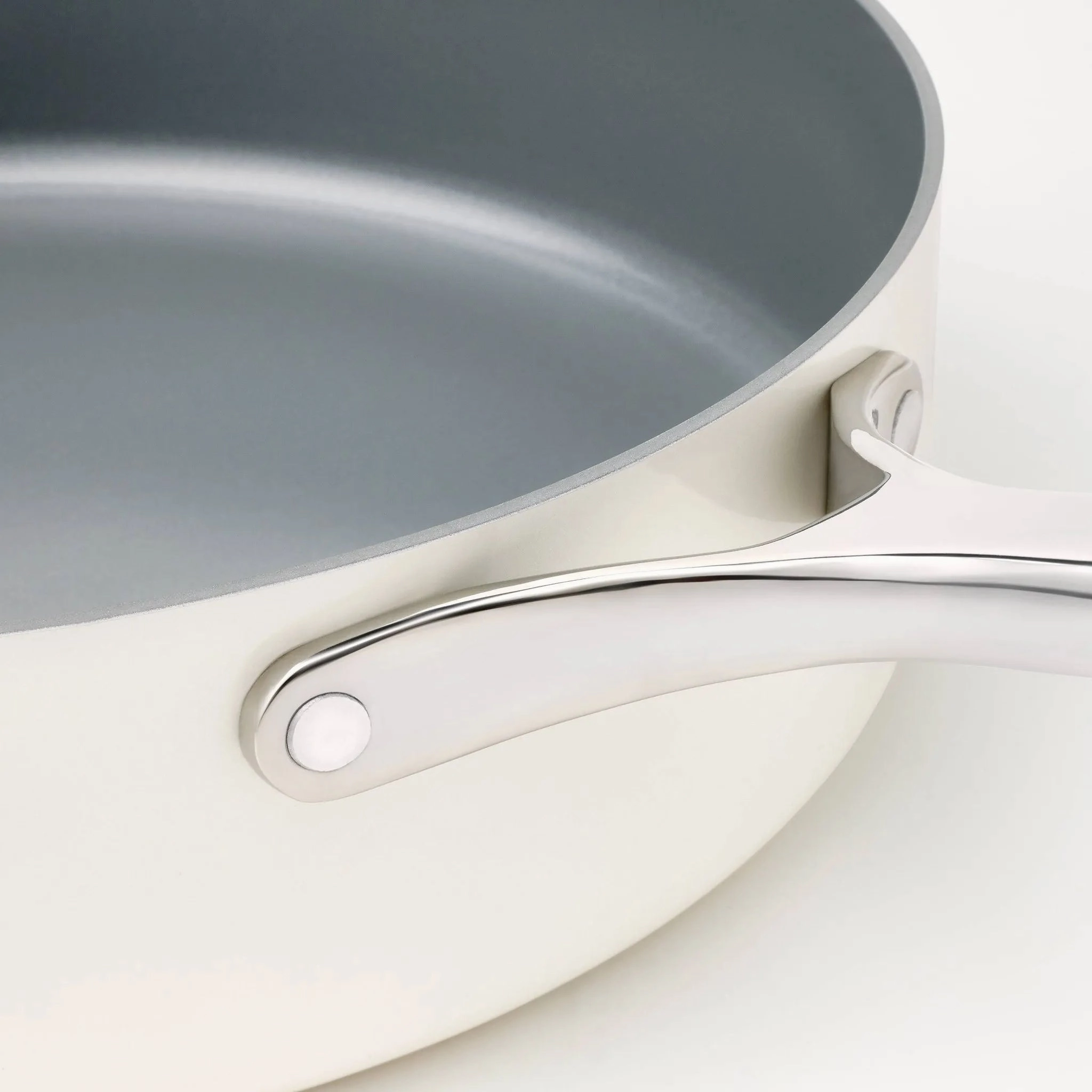5qt Nonstick Ceramic Coated Aluminum Saute Pan (See Description)