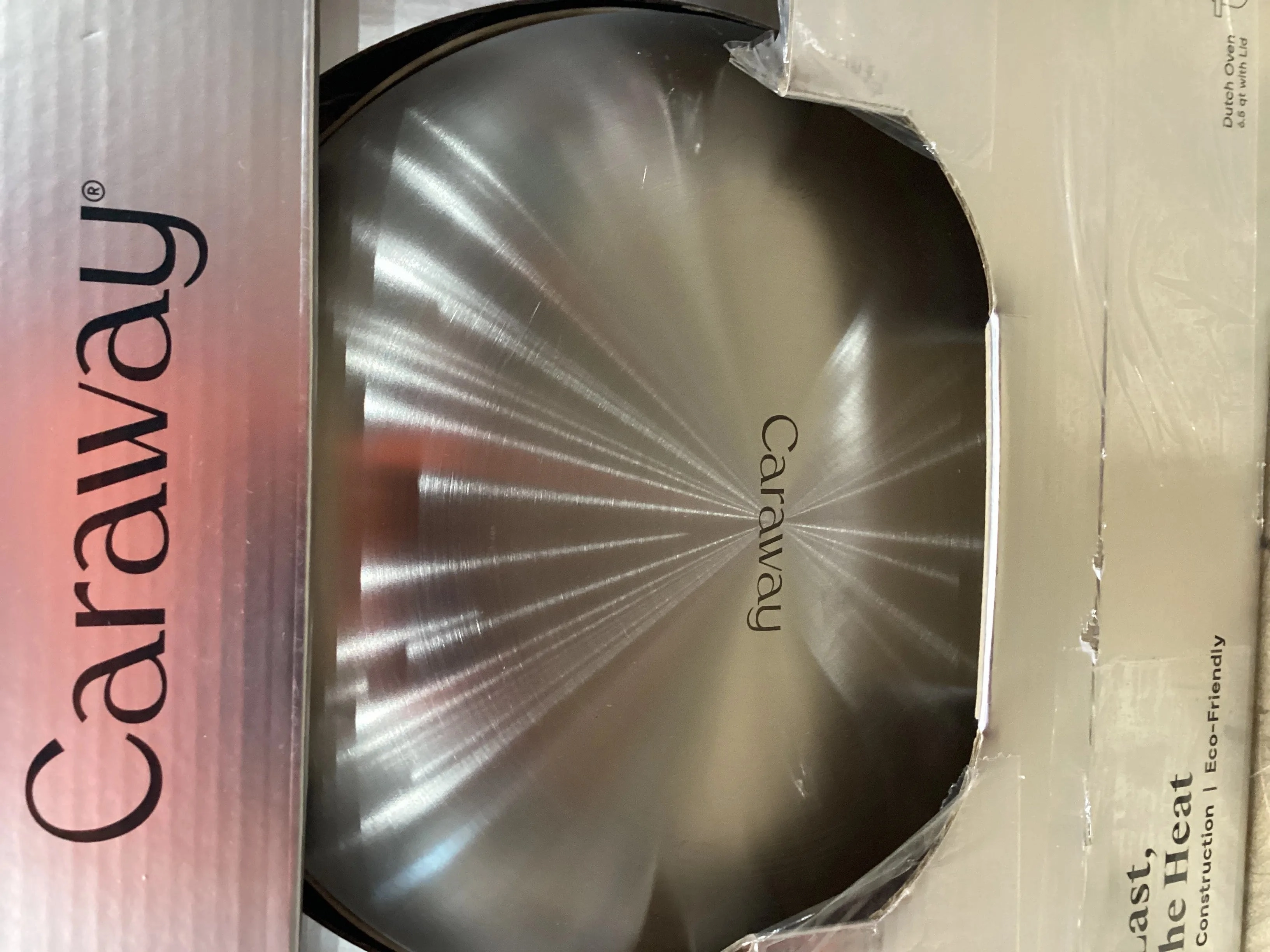 6.5qt Stainless Steel Dutch Oven with Lid:Hand Wash, Electric & Gas Compatible