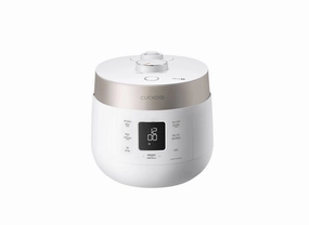 6-Cup Heating Pressure Twin Pressure Rice Cooker and Warmer