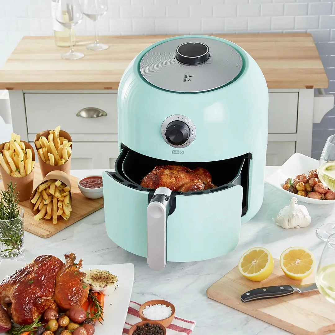 6QT Air Fryer - Aqua