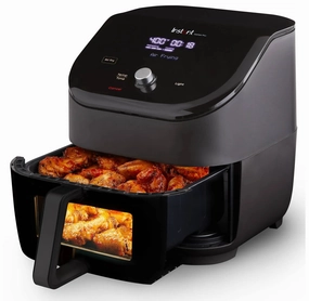 6qt Vortex Plus Air Fryer with Clear Cook - Black
