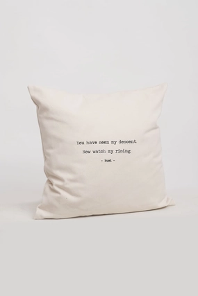 "Descent Rising" Cushion Cover