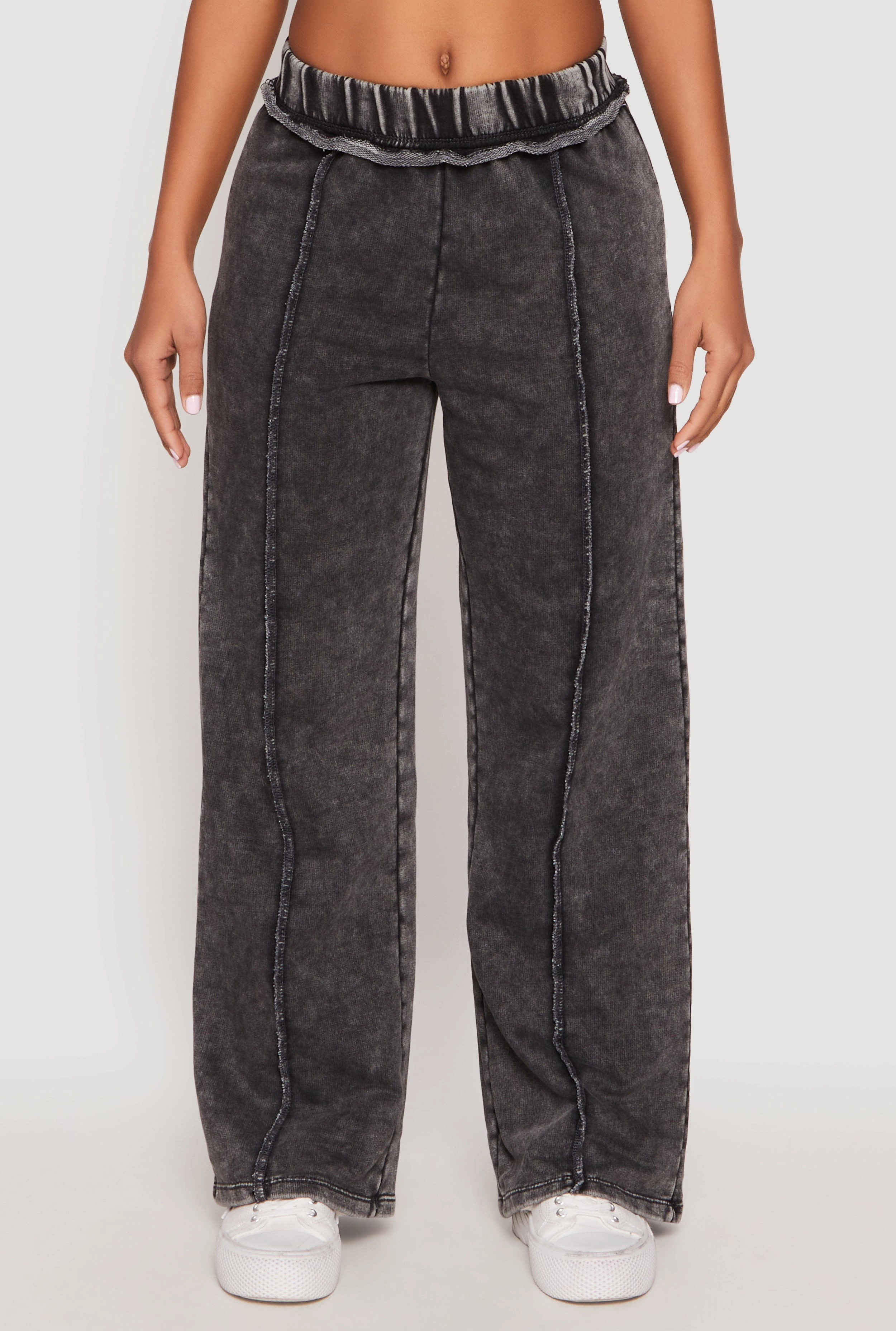 Acid Wash French Terry Sweatpants