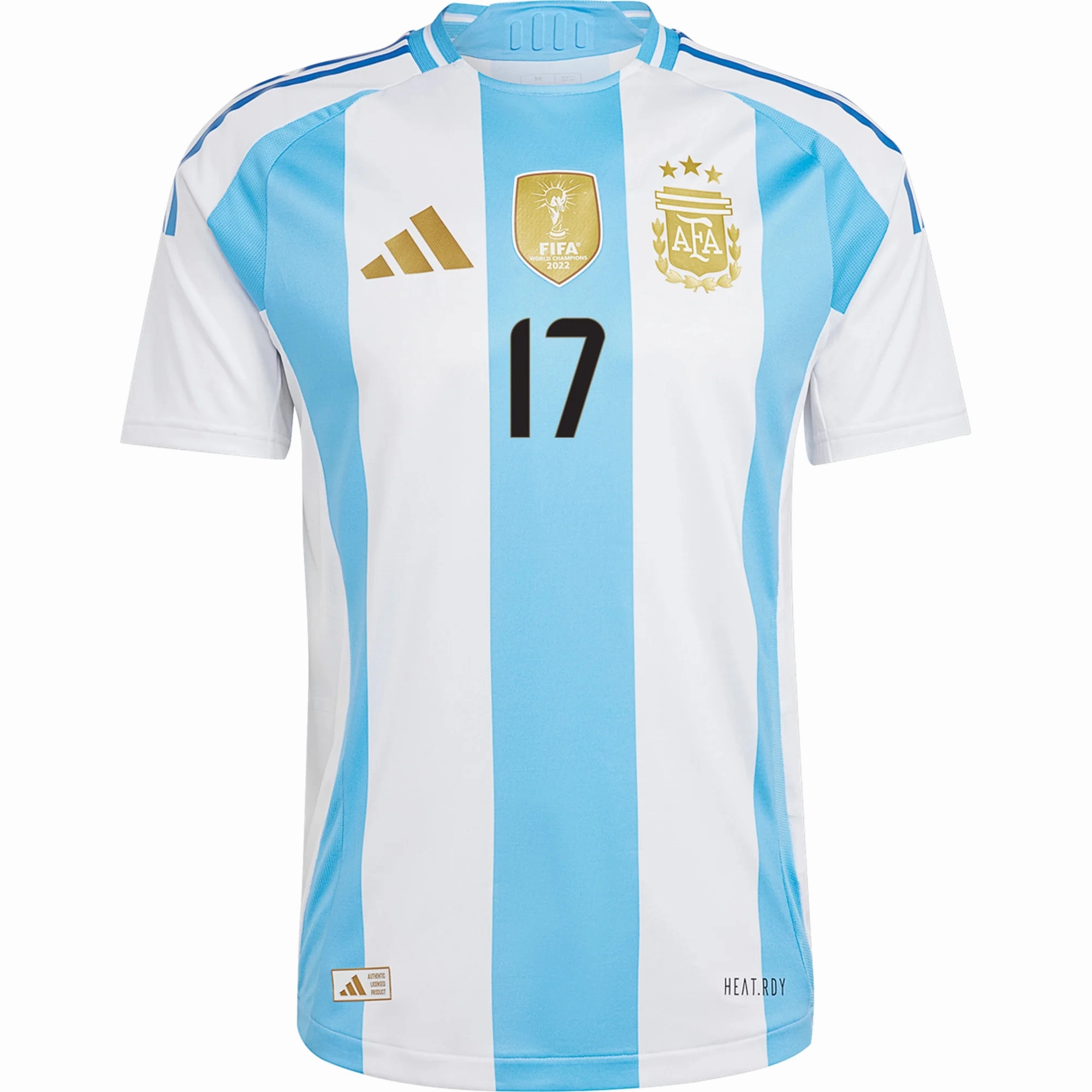 adidas Argentina Authentic Alejandro Garnacho Home 24/25 (White/Blue Burst)