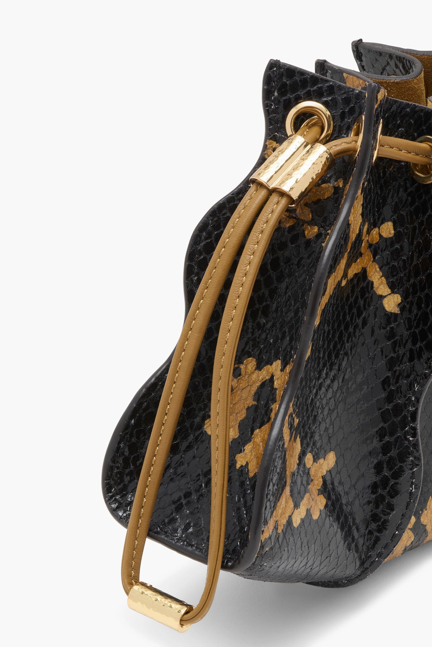 Adria Pleated Wave Wristlet - Desert Exotic