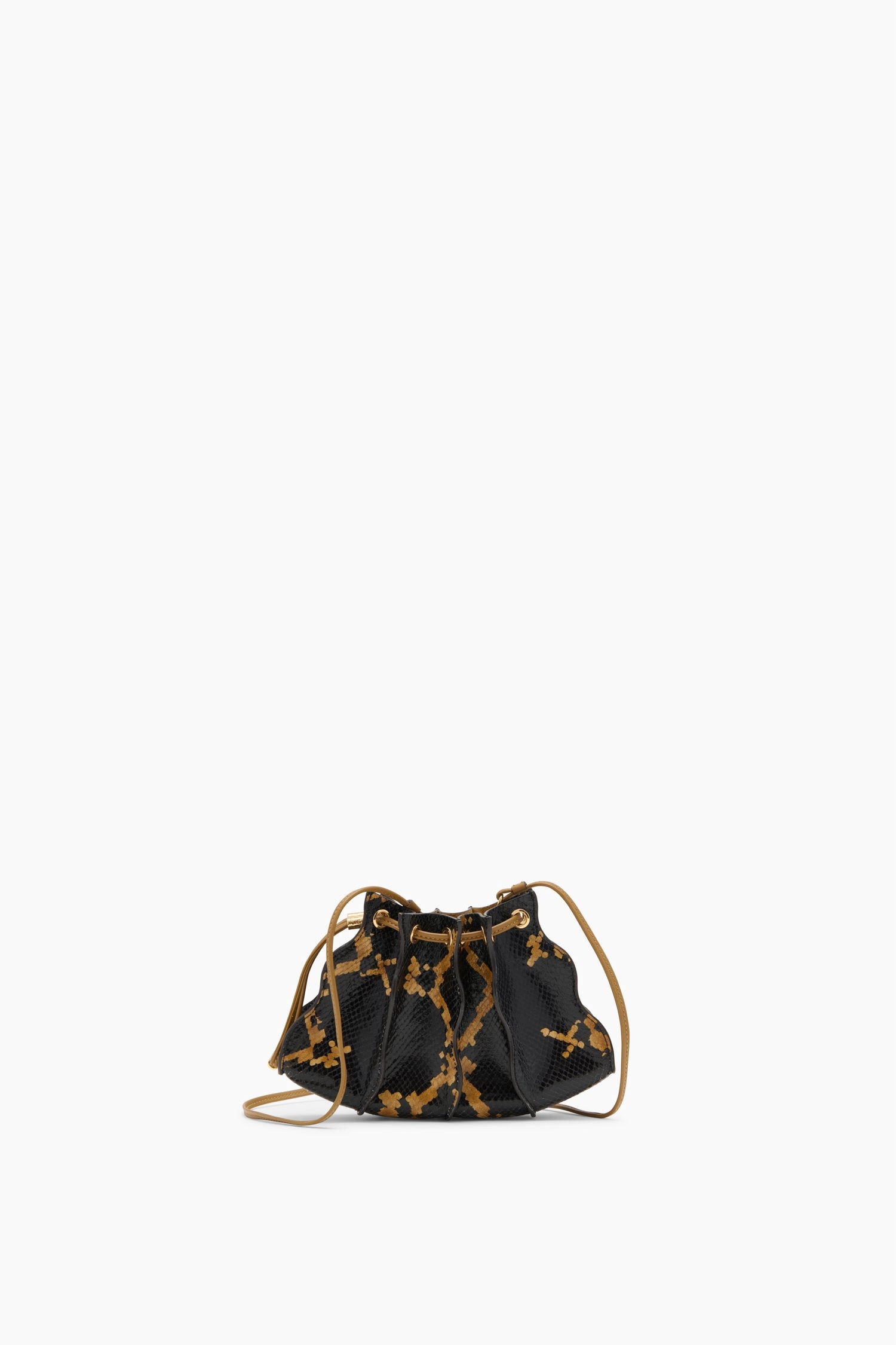 Adria Pleated Wave Wristlet - Desert Exotic