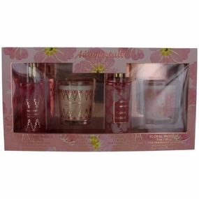 Aeropostale Women's Gift Set - Rose Home Collection with Floral Elegance, 4 Piece