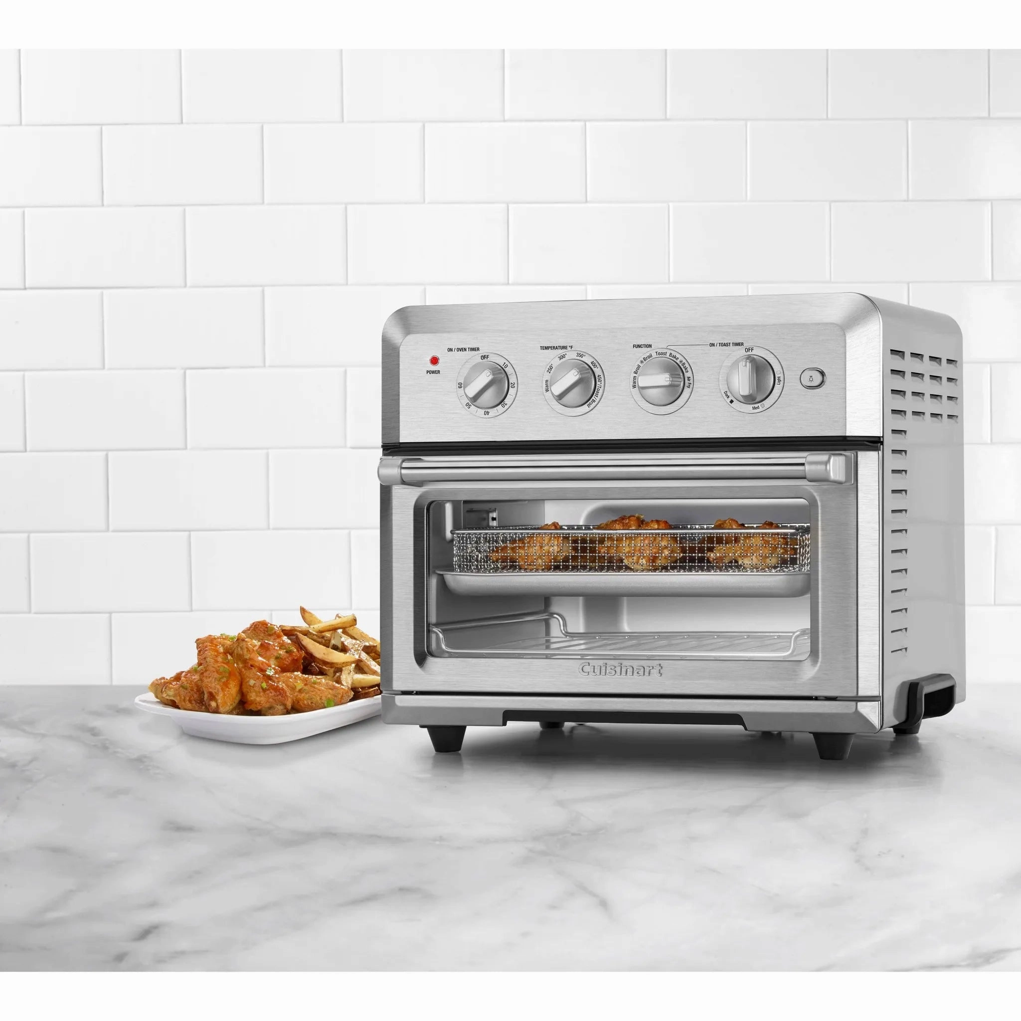 Air Fryer Toaster Oven- Stainless Steel- CTOA122