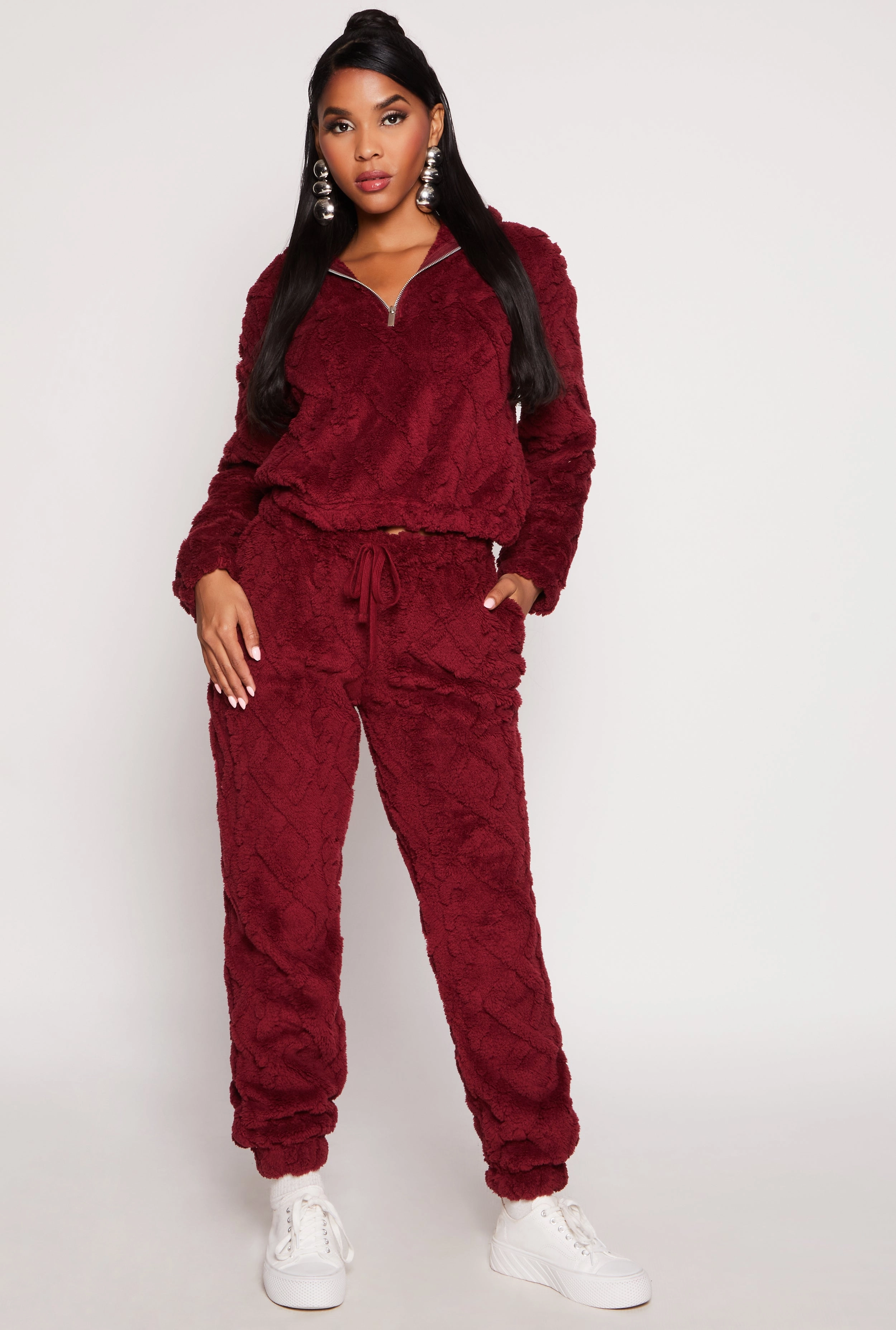 Almost Famous Faux Fur Joggers