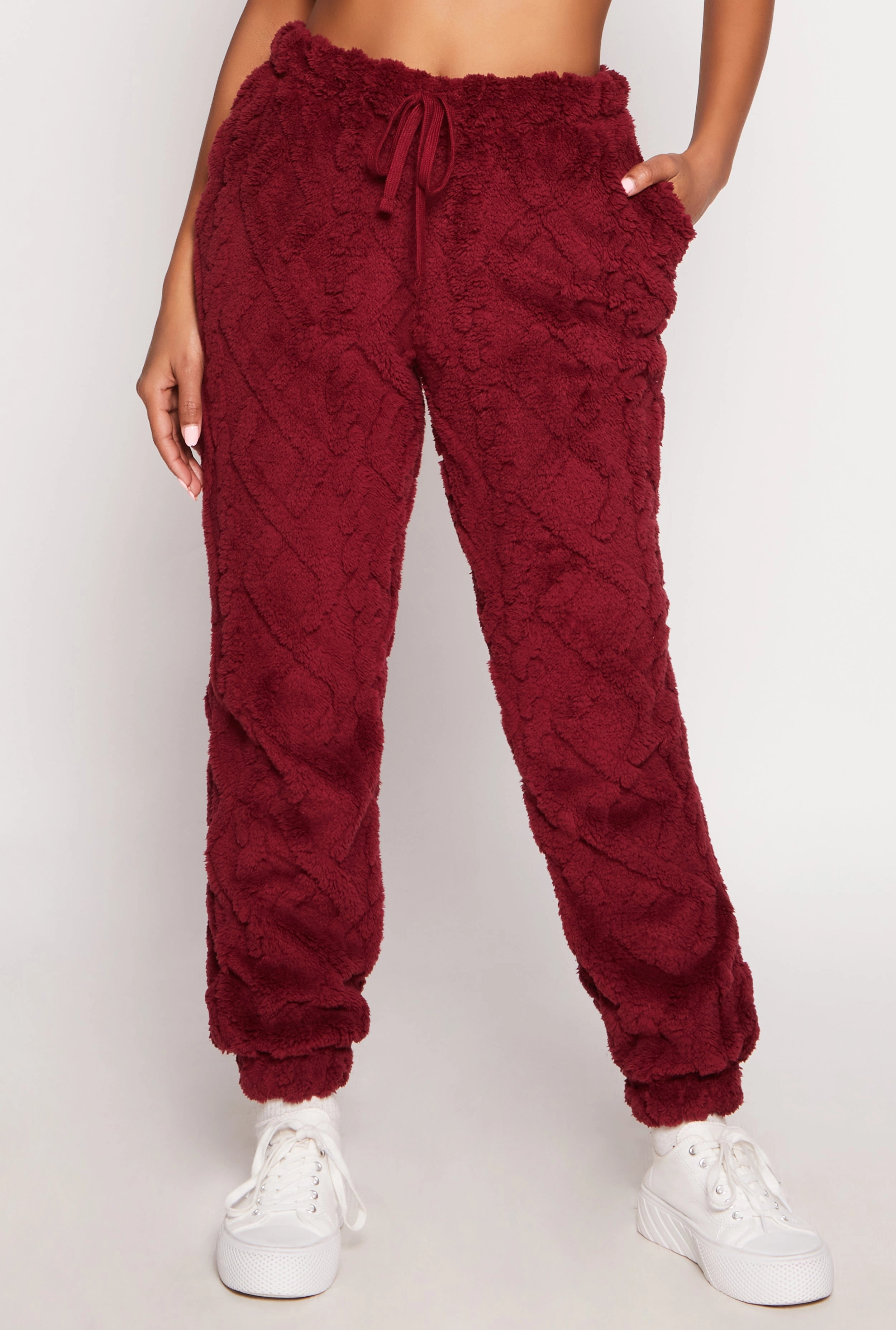 Almost Famous Faux Fur Joggers