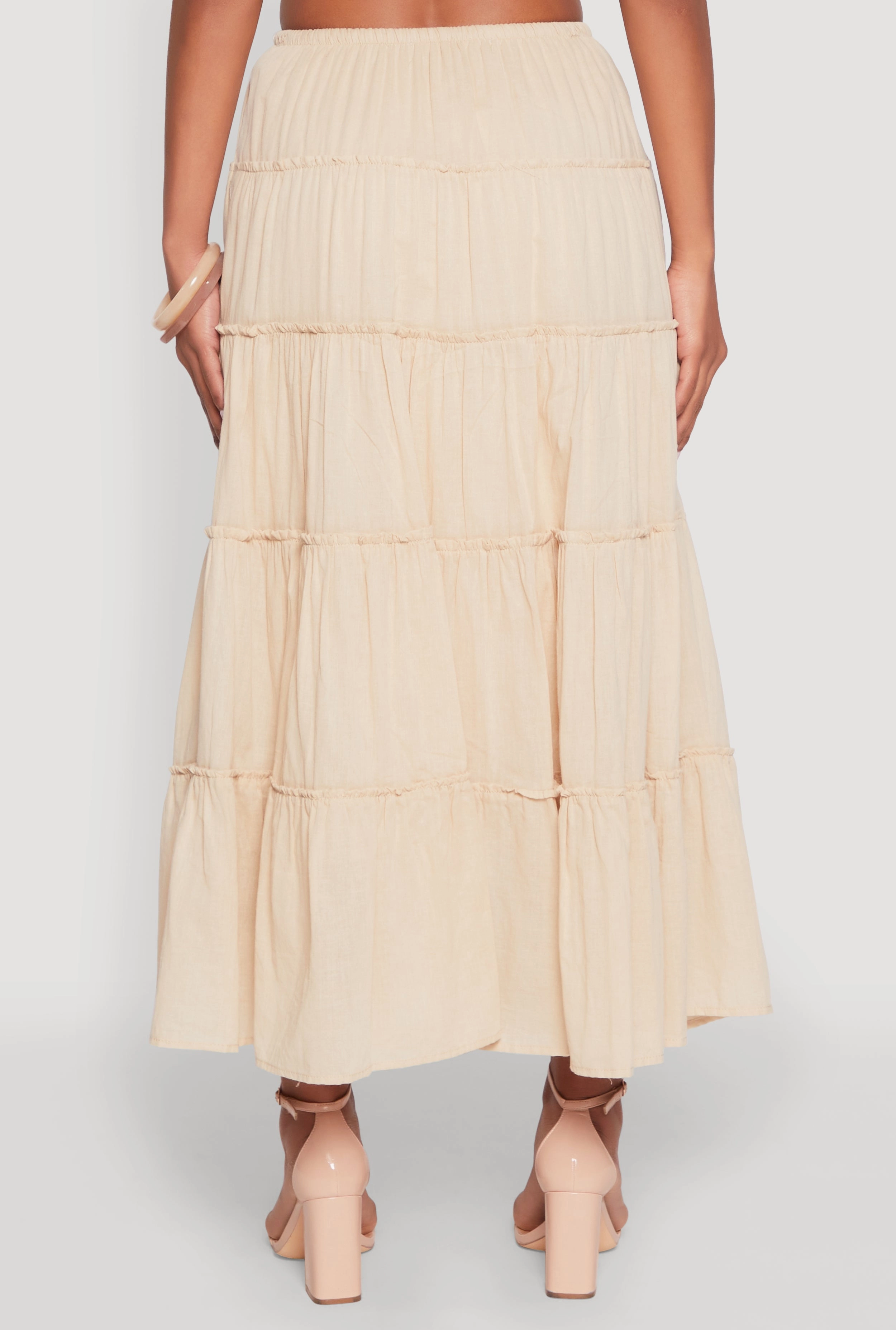 Almost Famous Tiered Skirt
