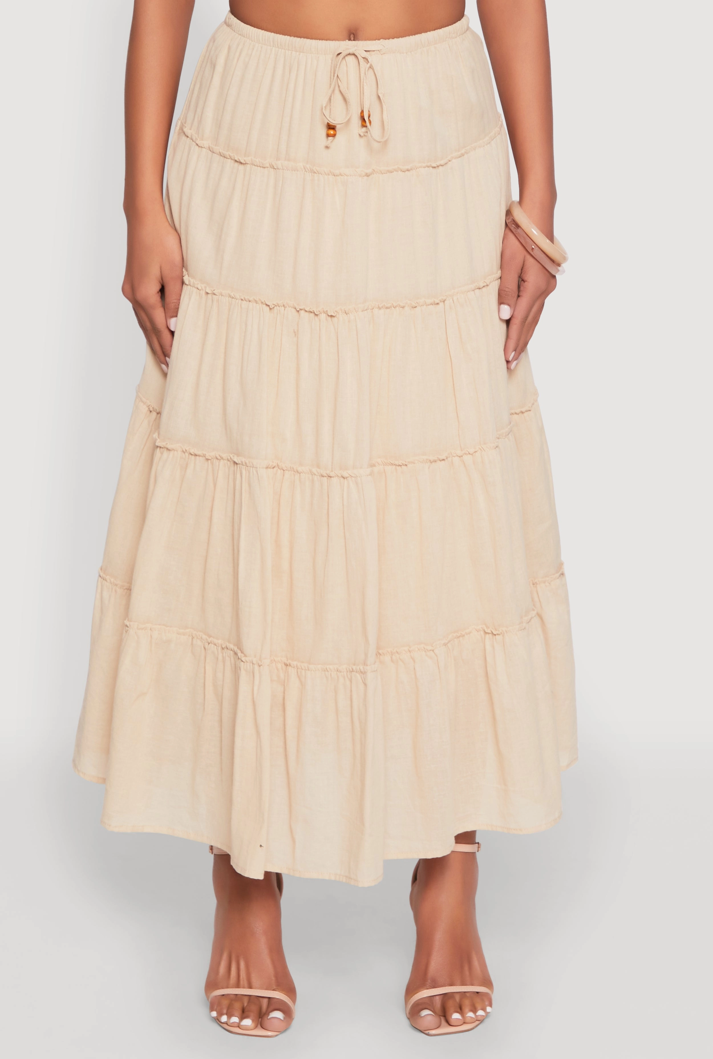 Almost Famous Tiered Skirt