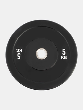 Aln Accessories  Rubber Bumper Plates 5 Kg Black