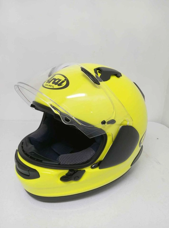 Arai Signet X Full Face Helmet Flourescent Yellow size 2XL (Open Box)