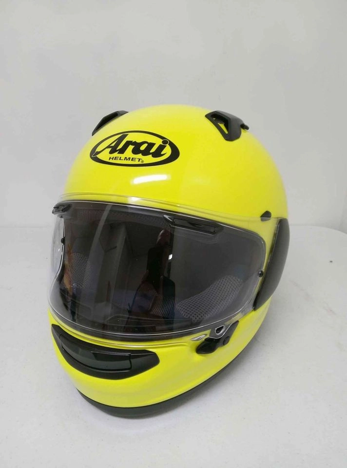 Arai Signet X Full Face Helmet Flourescent Yellow size 2XL (Open Box)
