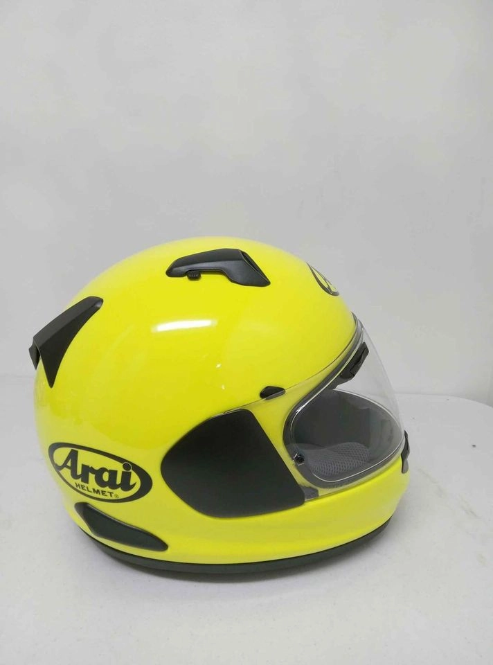 Arai Signet X Full Face Helmet Flourescent Yellow size 2XL (Open Box)