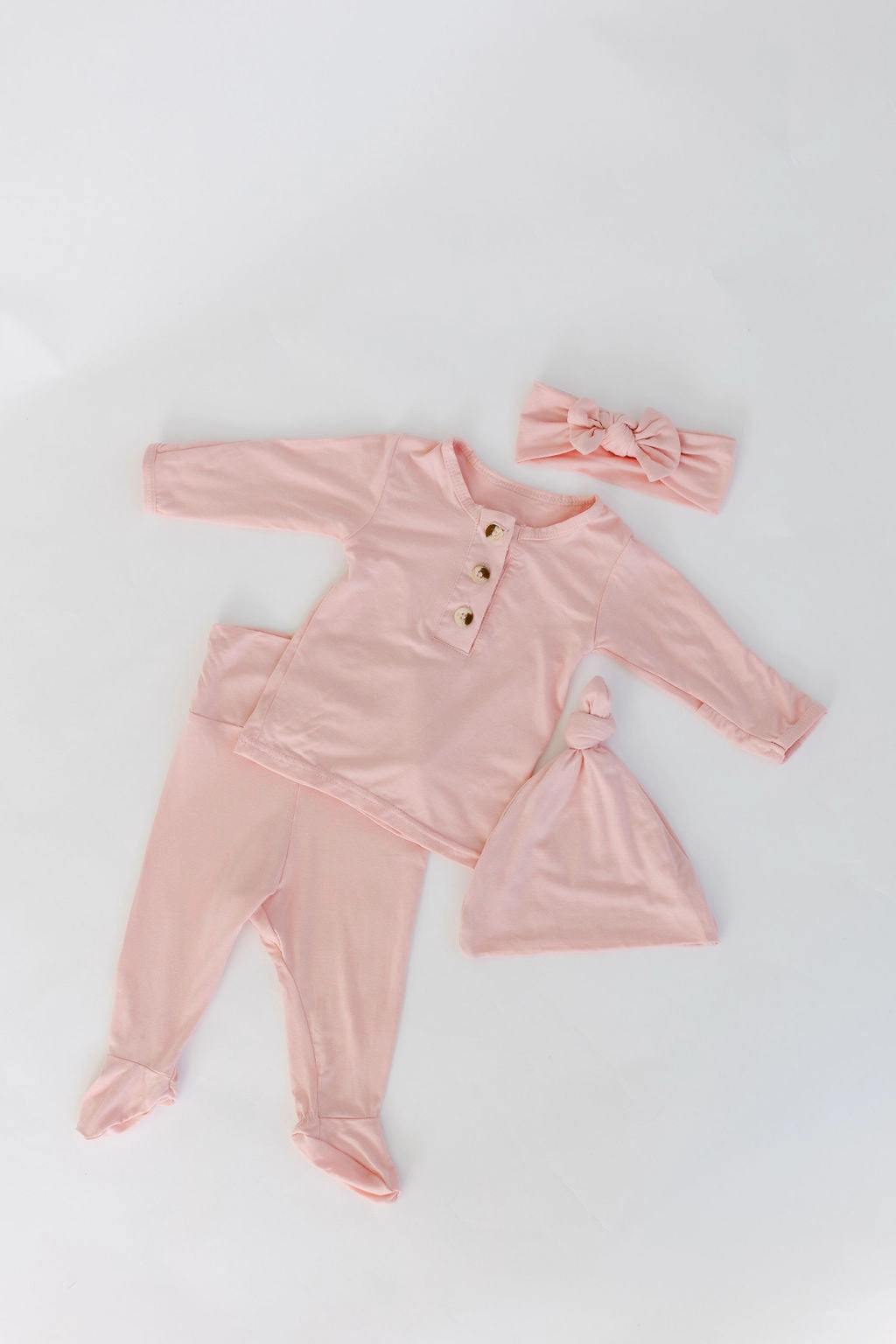 Aspen Outfit, Hat and Headband Set | Pink