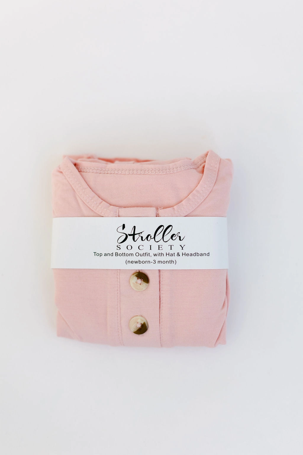 Aspen Outfit, Hat and Headband Set | Pink