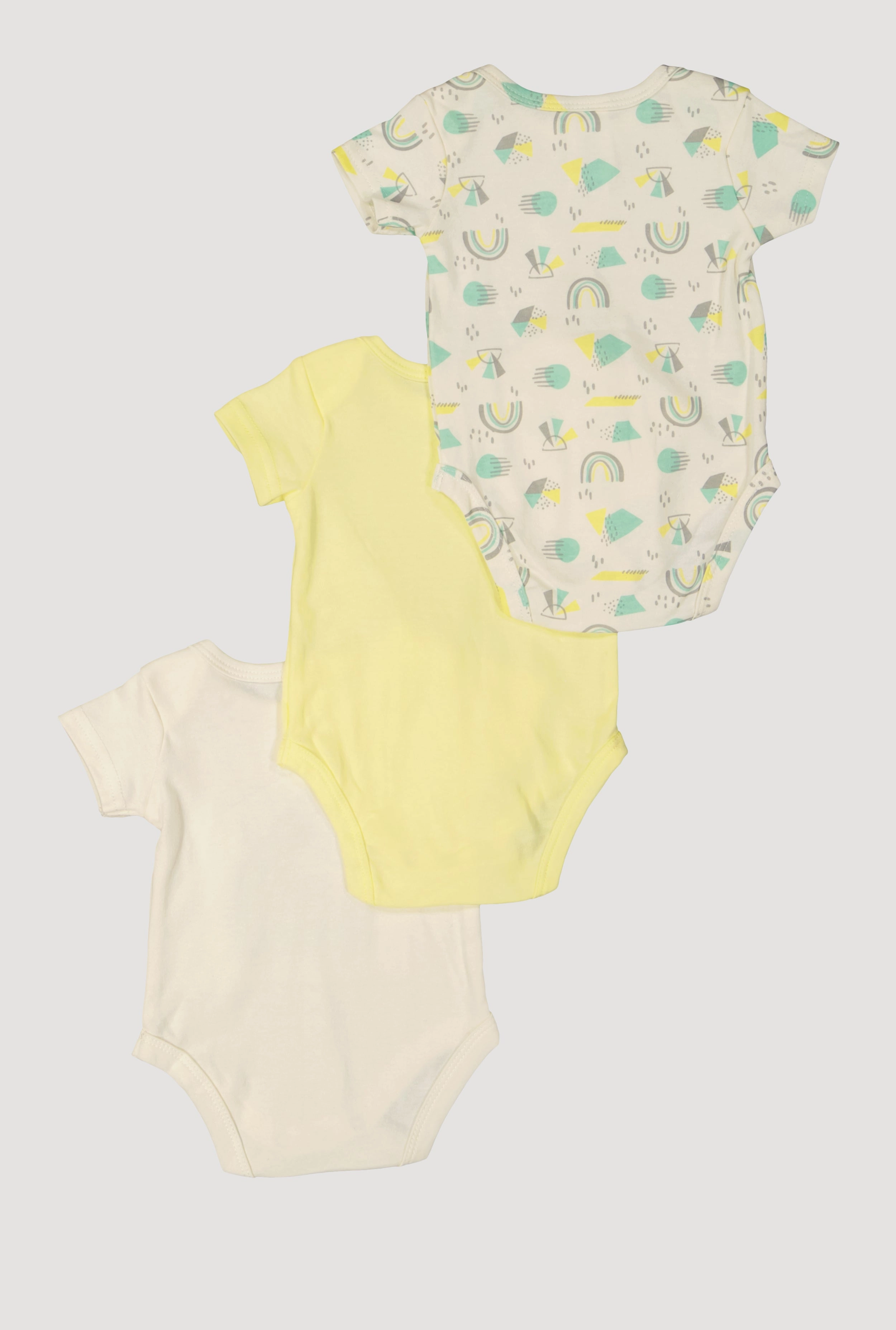 Baby 0-9M Tiny Miracle Graphic Bodysuits Set