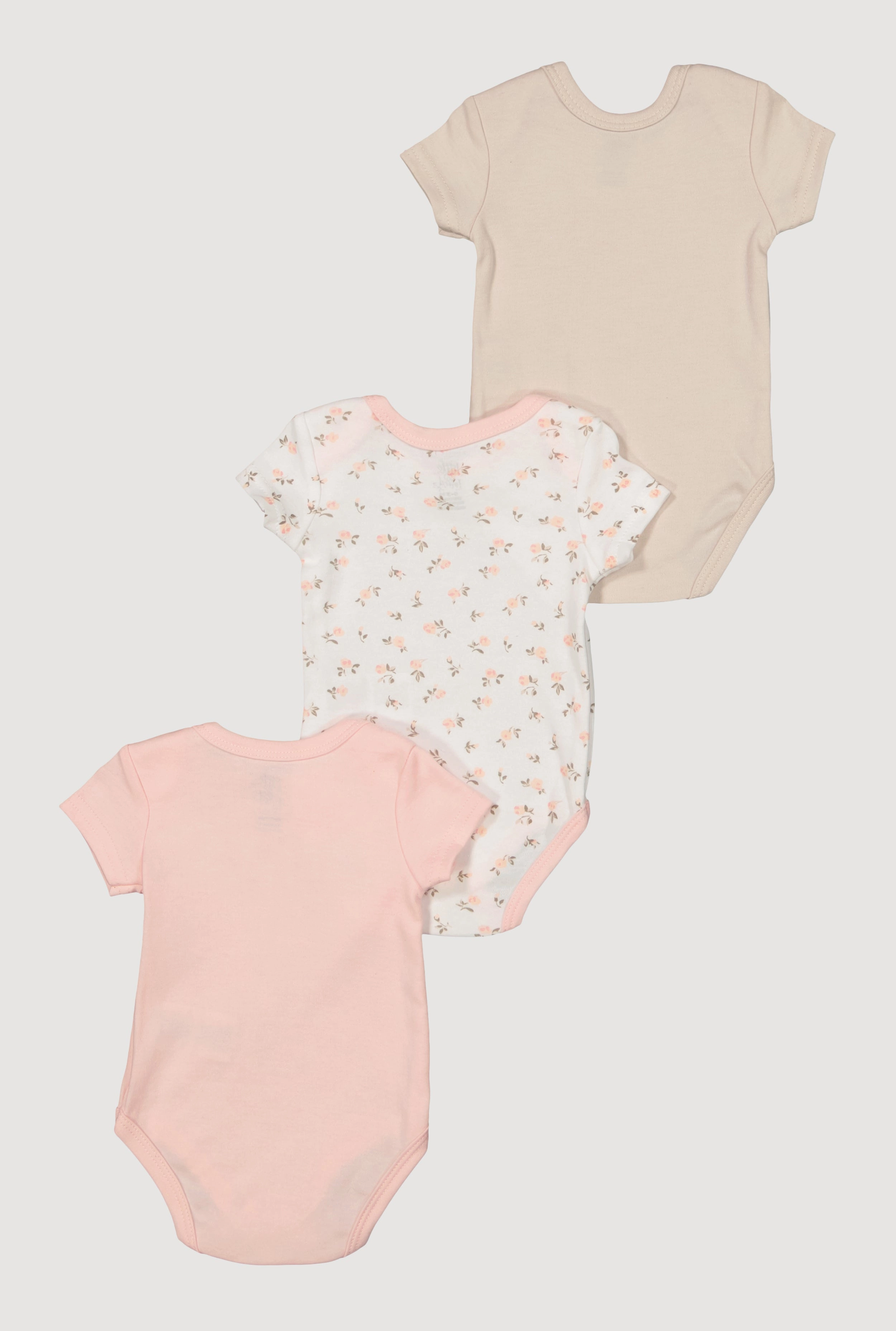 Baby Girls 0-9M Mamas Little Mini Graphic Bodysuits 3 Pack