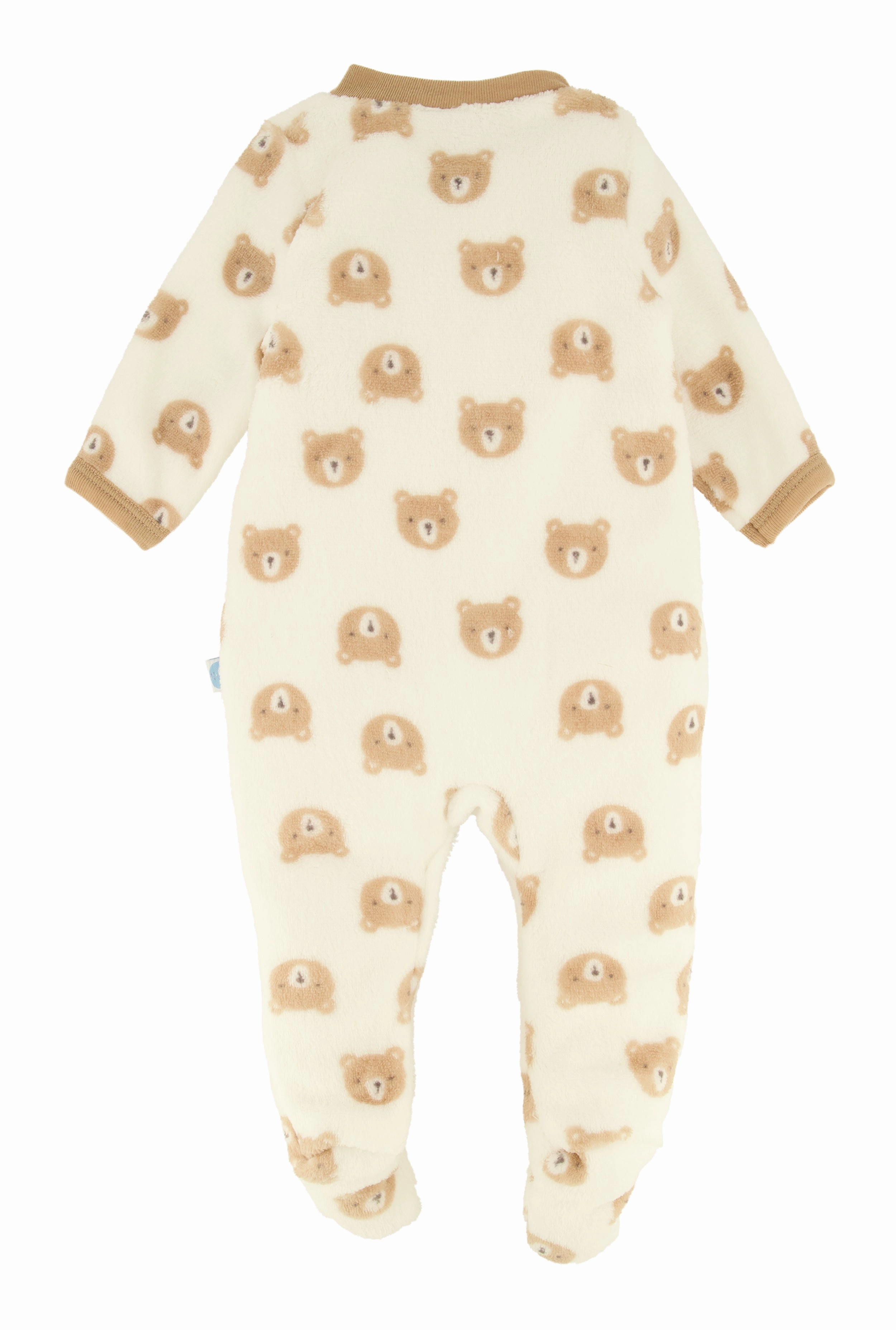 Baby Girls 0-9M Teddy Bear Graphic Print Footed Jumpsuit