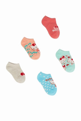 Baby Girls Hello Kitty Socks 5 Pack