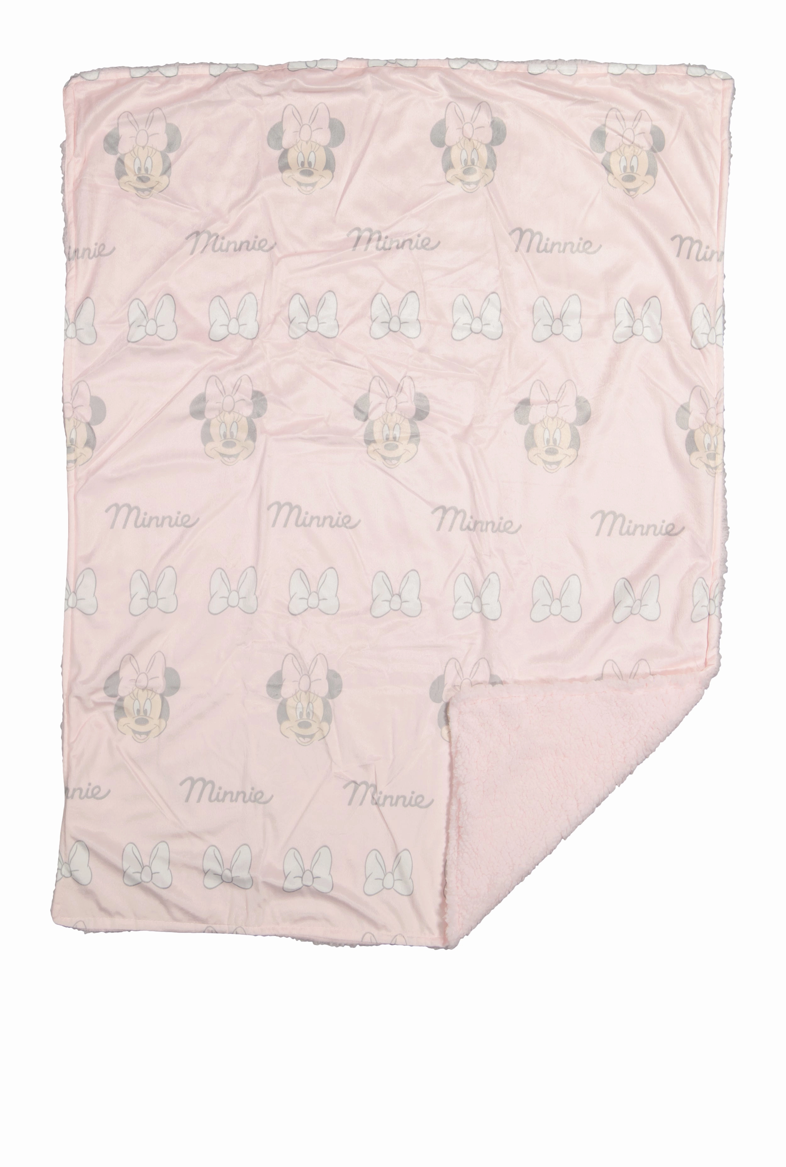 Baby Girls Minnie Mouse Sherpa Blanket