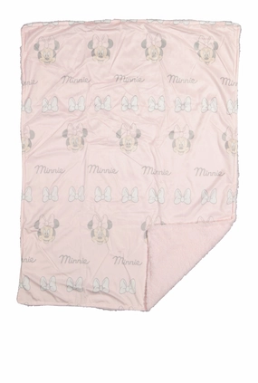 Baby Girls Minnie Mouse Sherpa Blanket