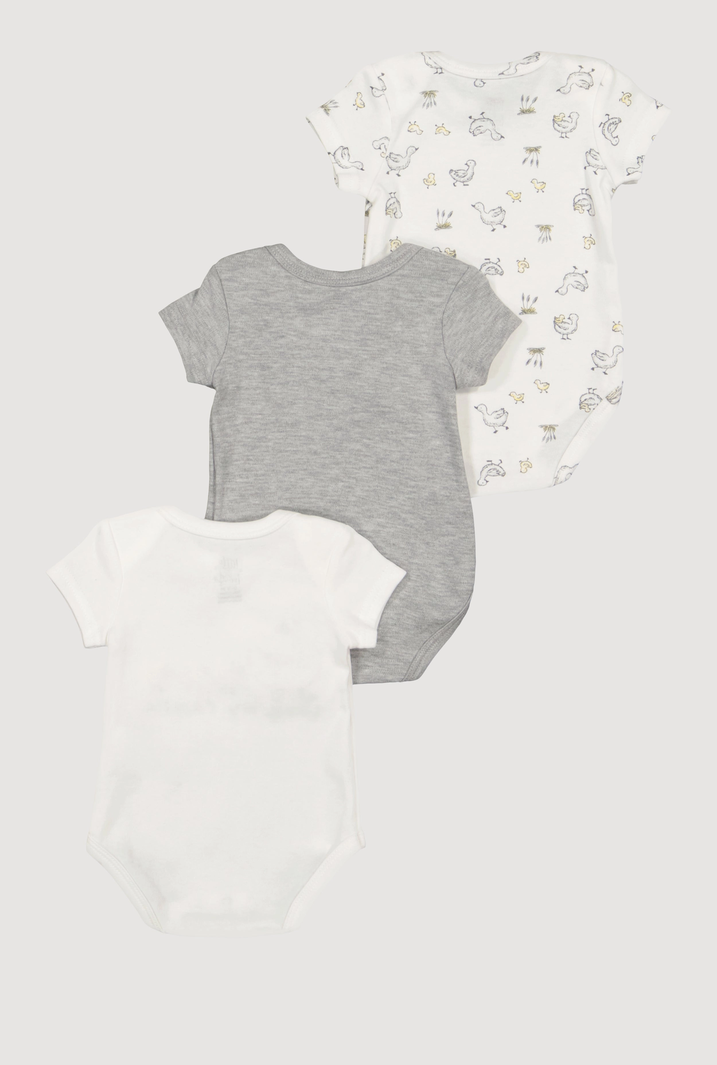 Baby Love My Family Chenille Patch Bodysuits 3 Pack